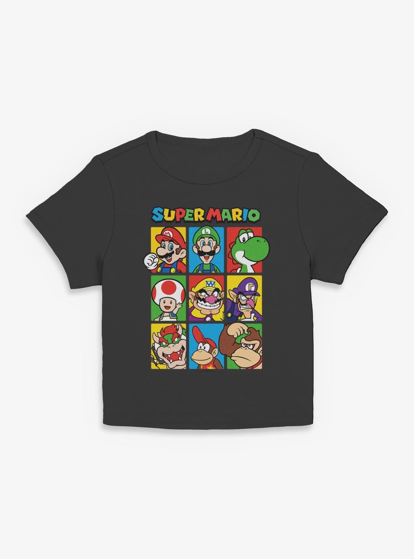 Nintendo Super Mario Character Hall Of Fame Women Baby T-Shirt, , hi-res