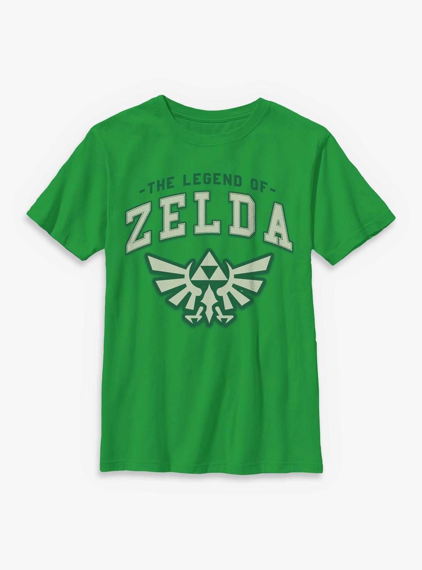 The Legend Of Zelda Badge Icon Youth T-Shirt, , hi-res