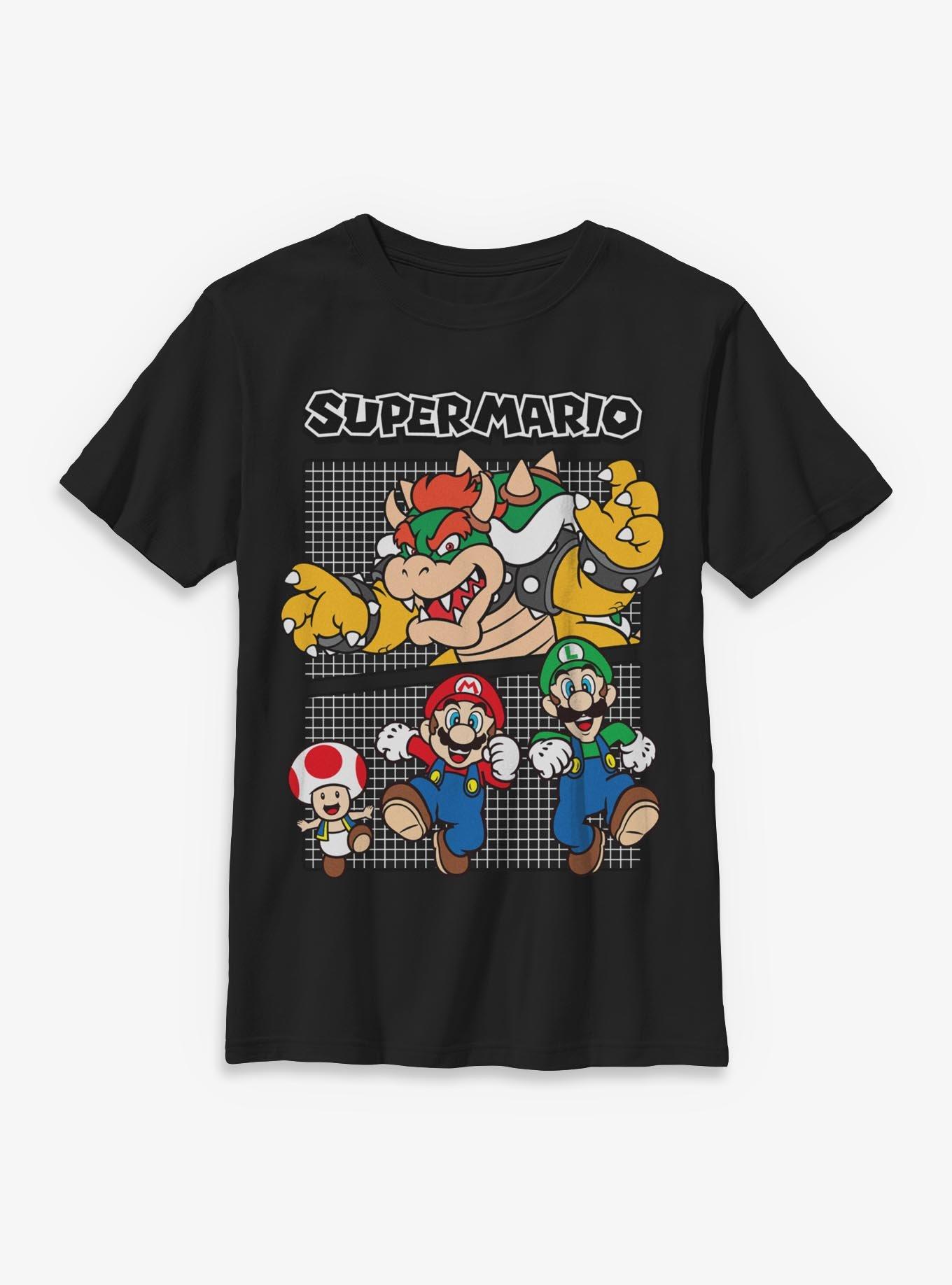 Nintendo Super Mario Watch Your Back Youth T-Shirt