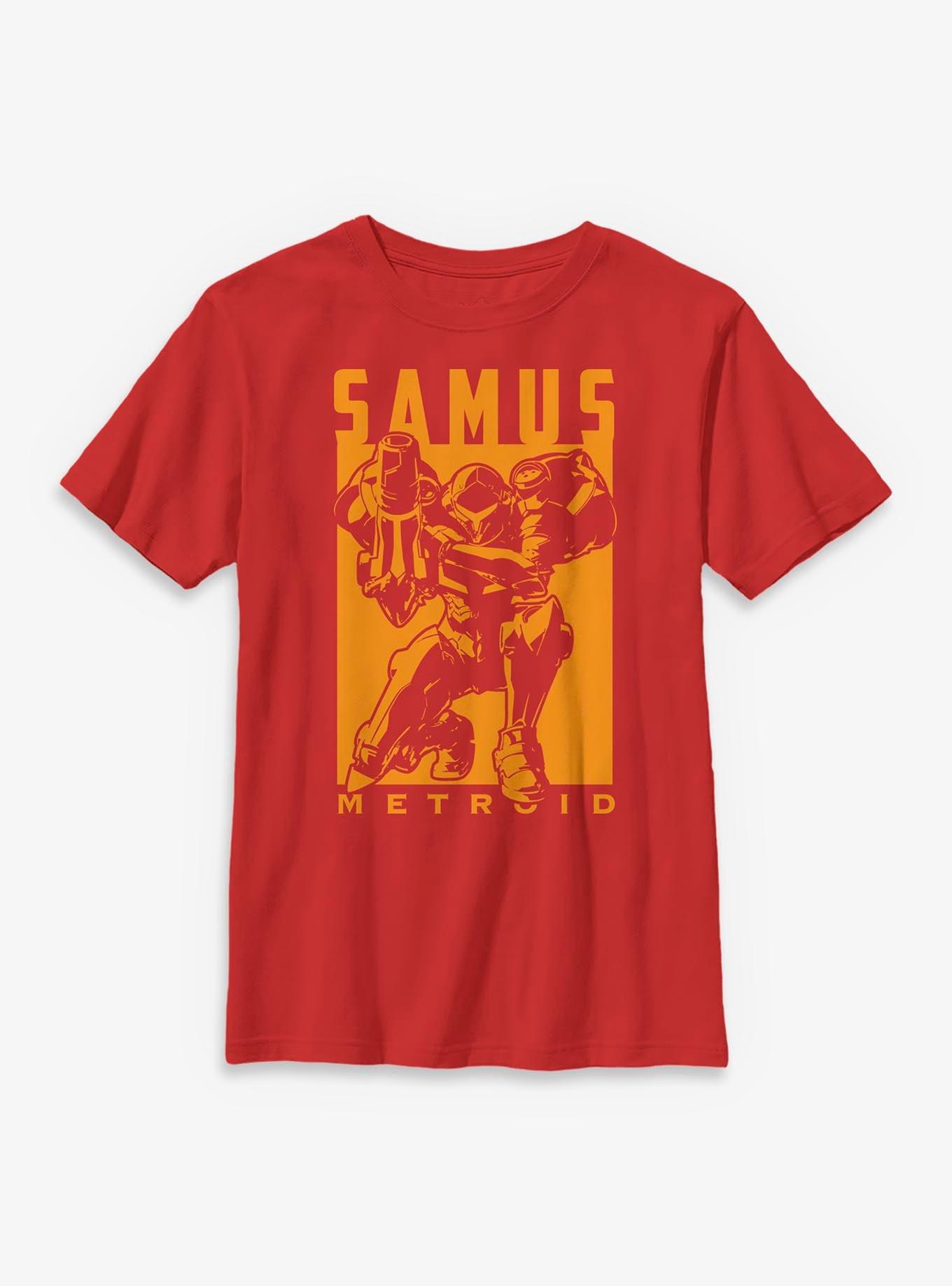 Nintendo Samus Metroid Youth T-Shirt, , hi-res