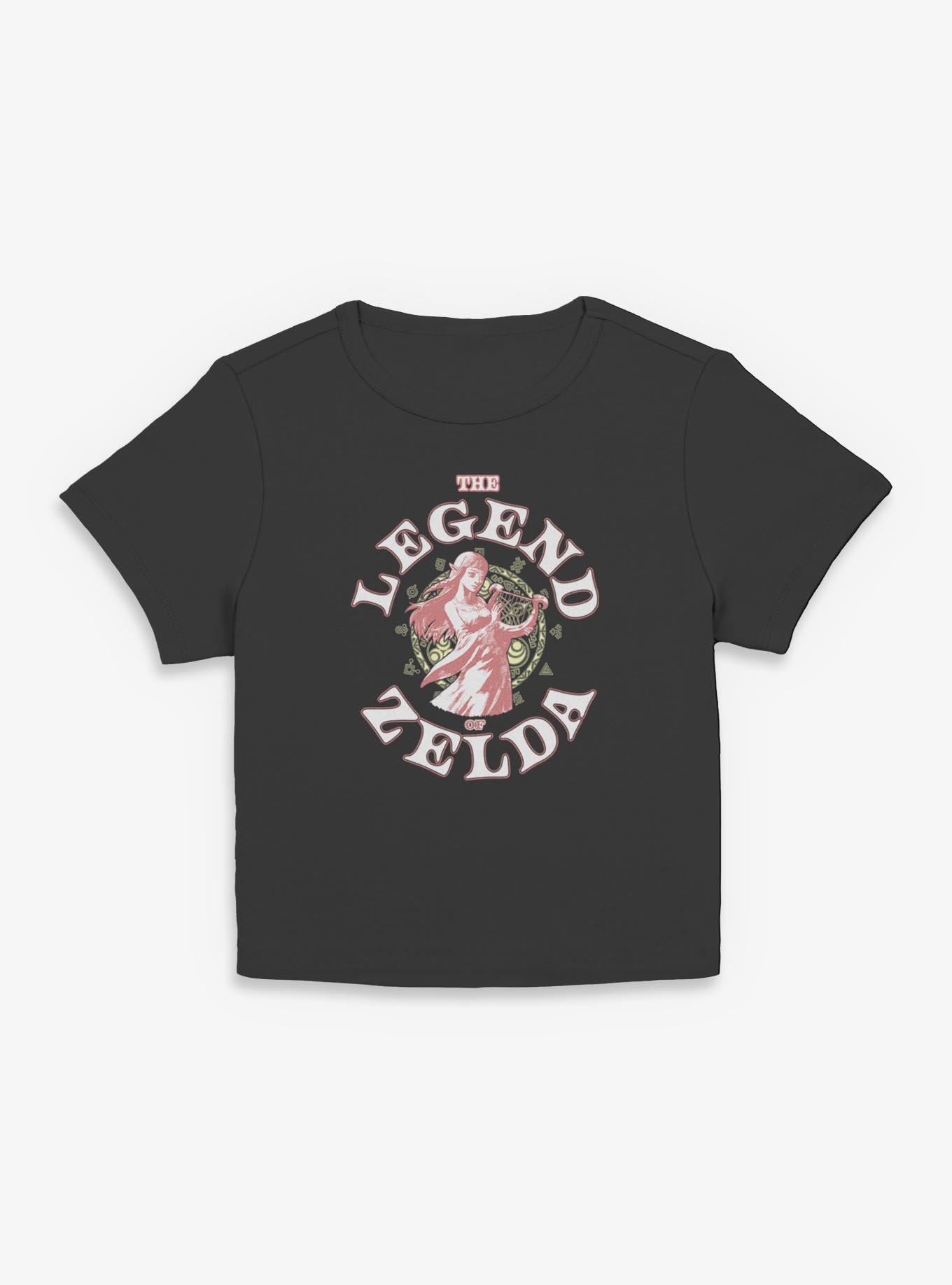 The Legend Of Zelda Fighting Crest Zelda Women Baby T-Shirt, , hi-res