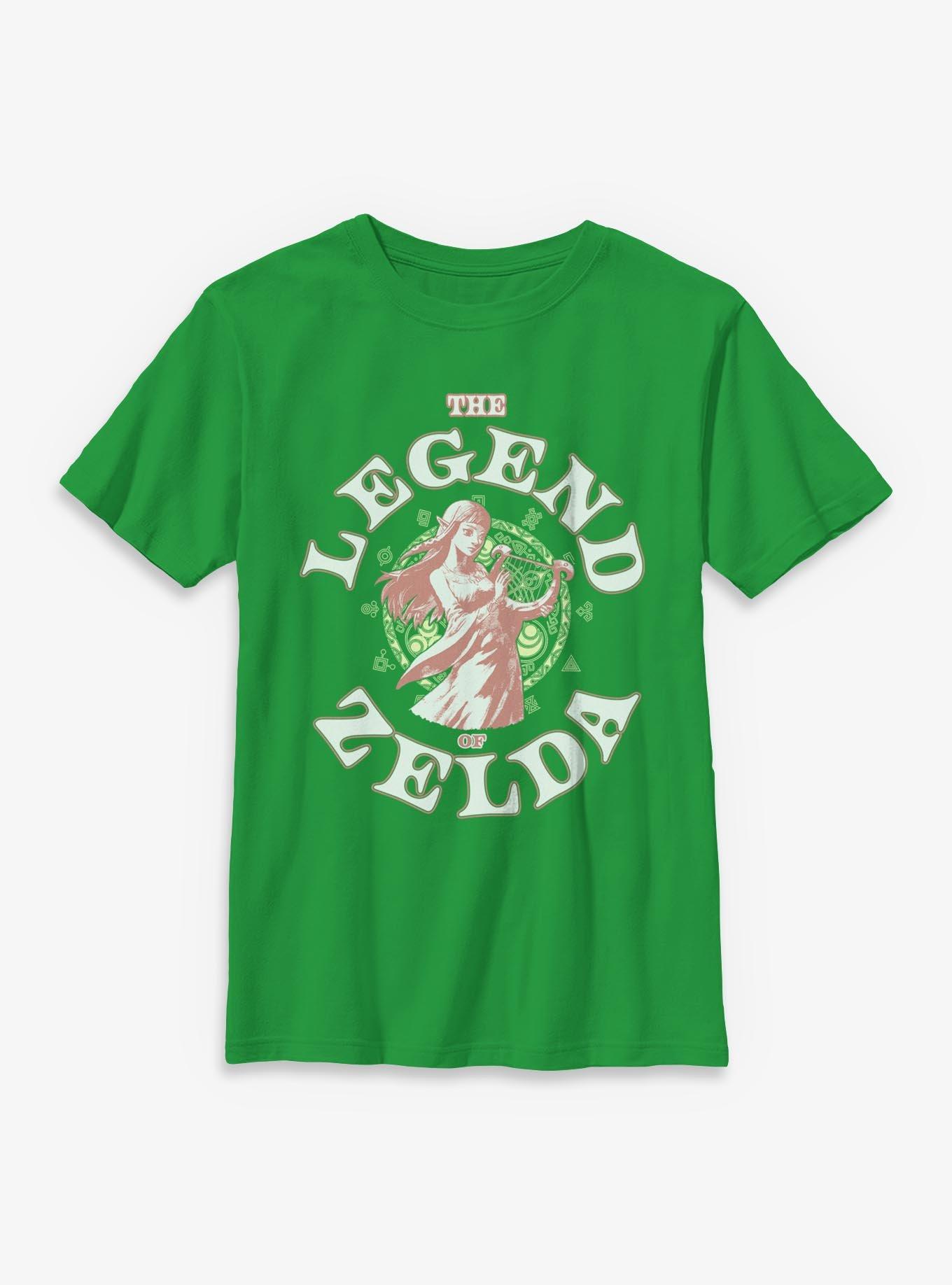 The Legend Of Zelda Fighting Crest Youth T-Shirt