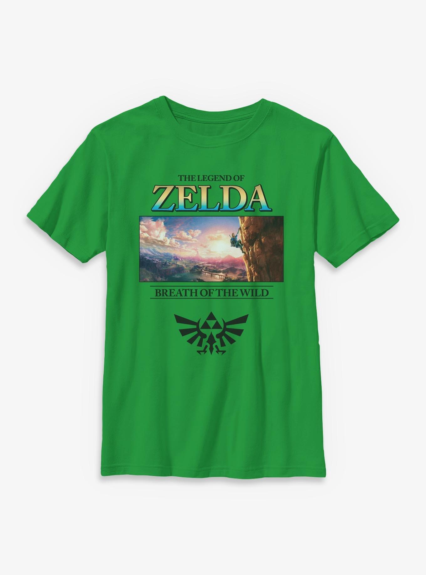 The Legend Of Zelda Breath Of The Wild View Youth T-Shirt, , hi-res