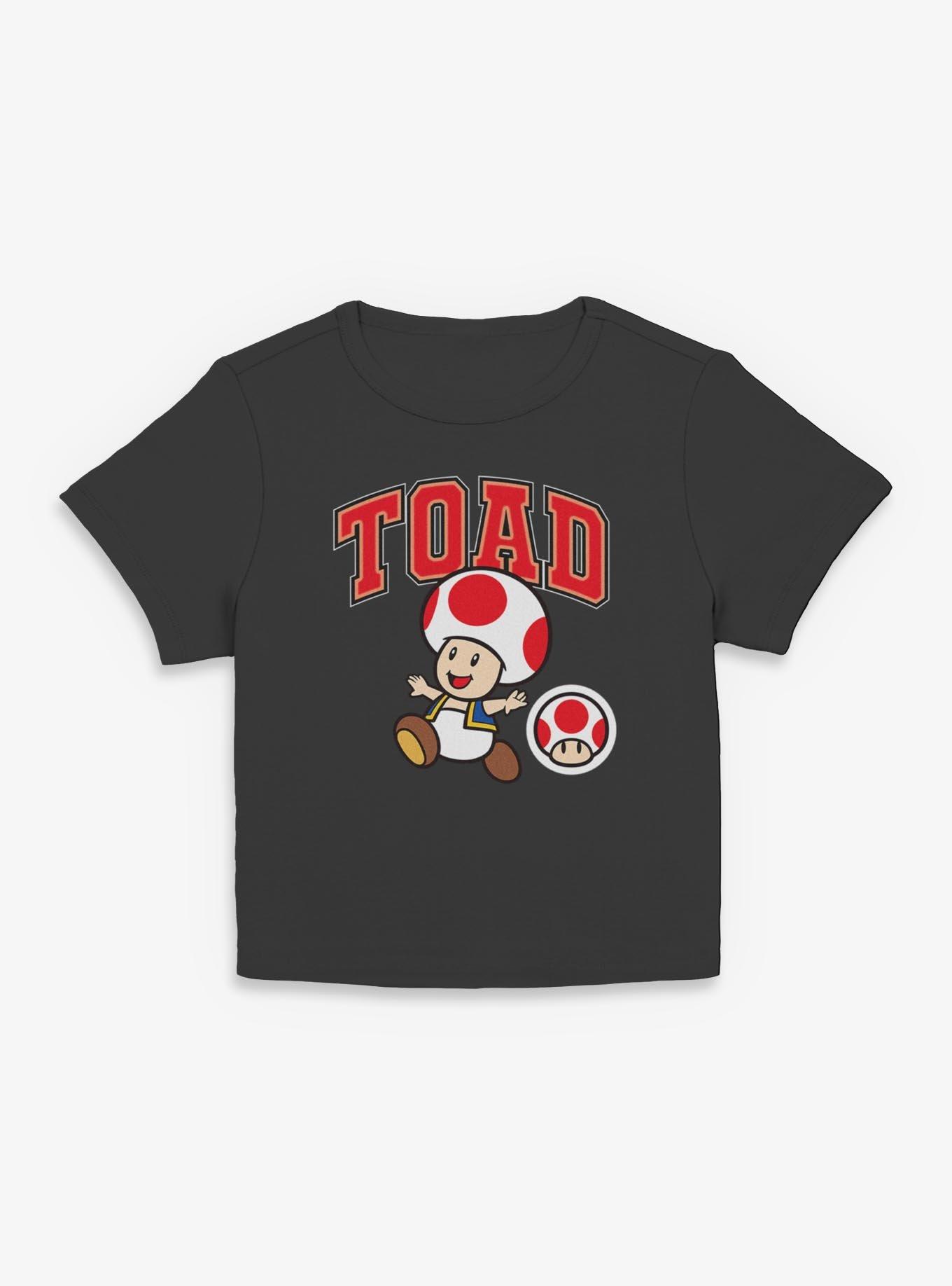 Nintendo Mario Toad Jump Women Baby T-Shirt, , hi-res
