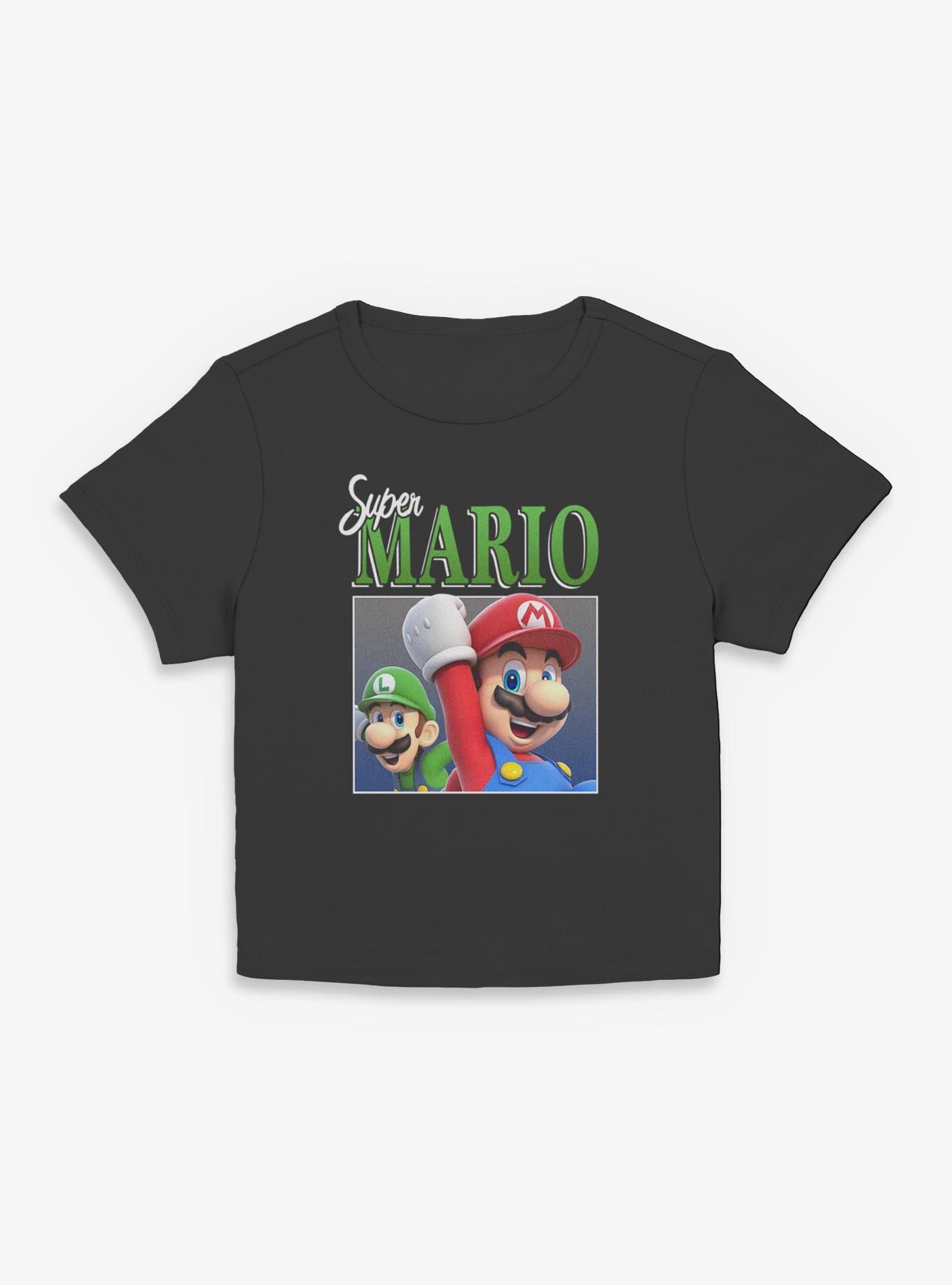 Nintendo Super Mario Luigi & Mario Cheer Women Baby T-Shirt, , hi-res