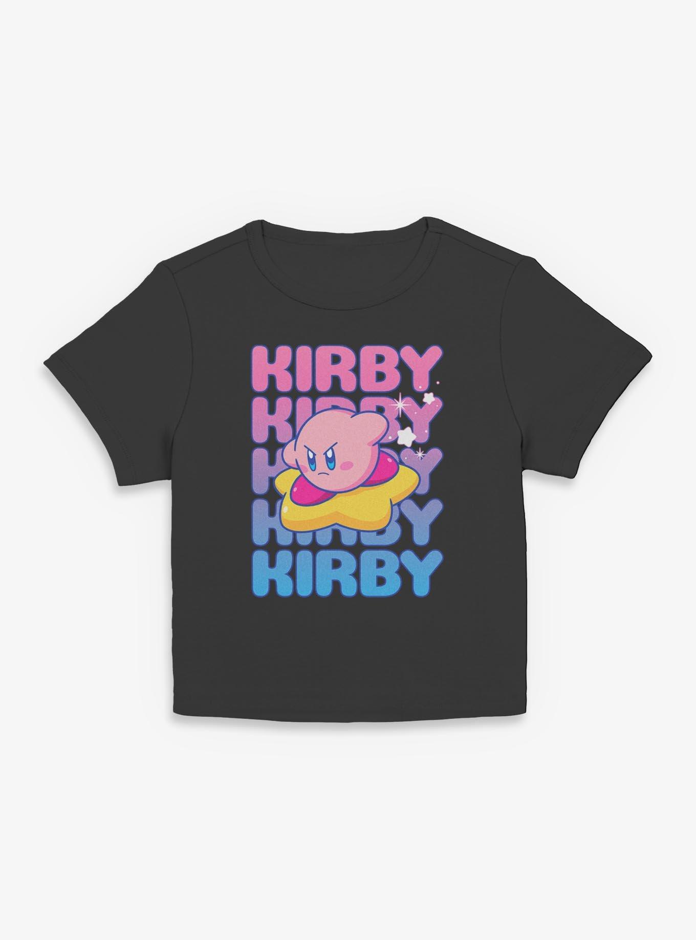 Nintendo Kirby Name Stack Star Women Baby T-Shirt, , hi-res