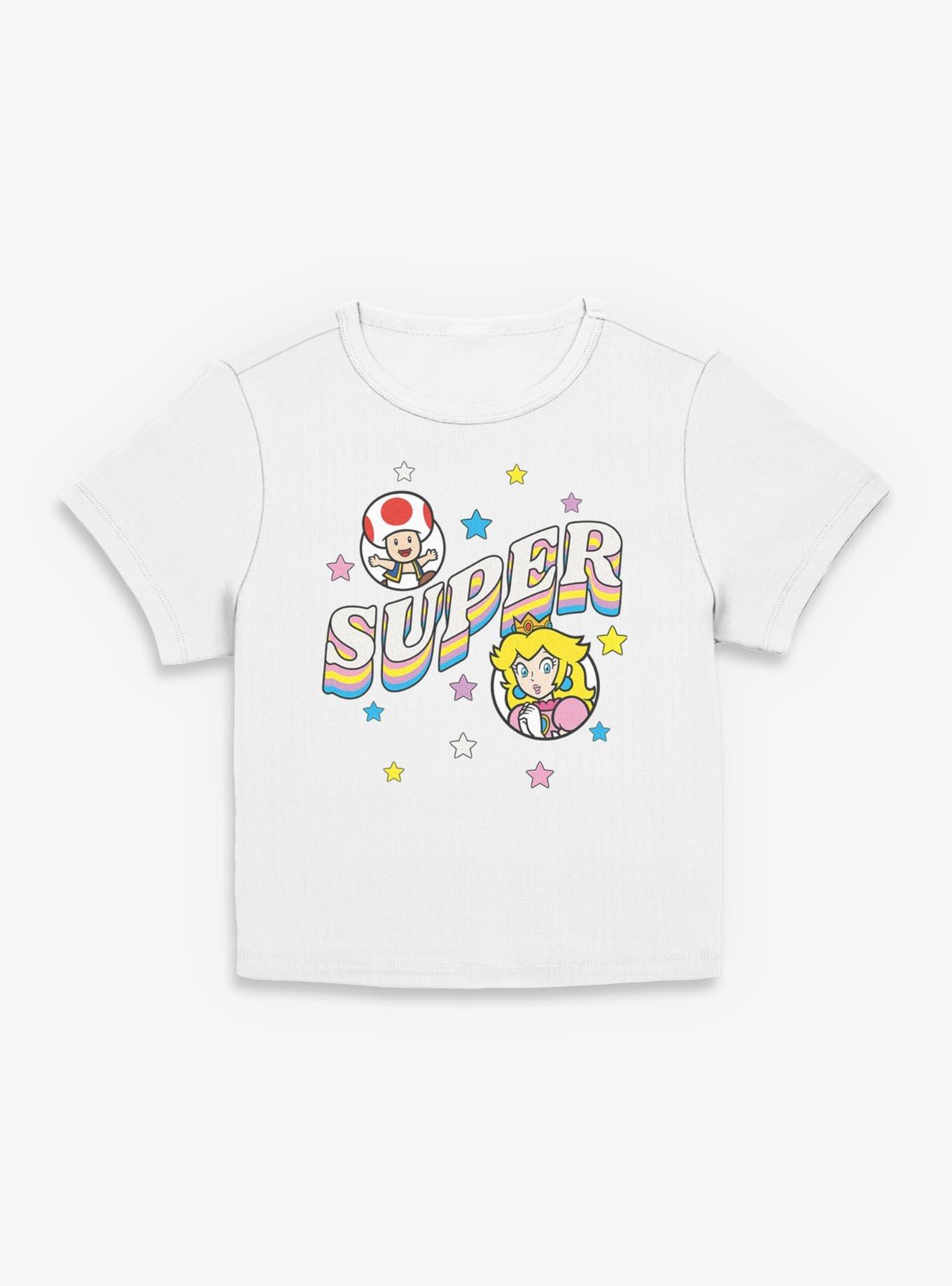Nintendo Mario Toad And Princess Peach Super Women Baby T-Shirt, , hi-res