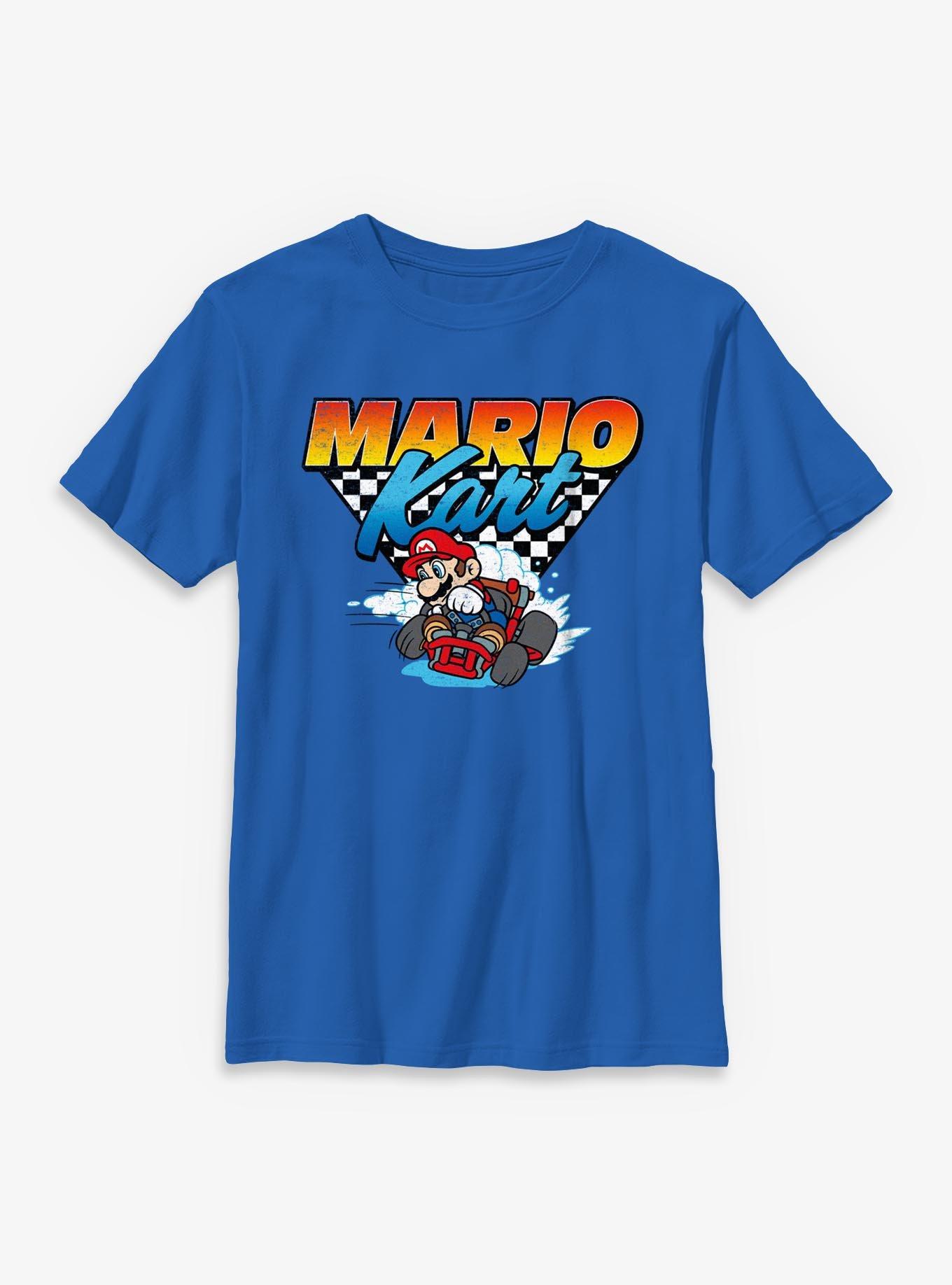 Nintendo Mario Team Driver Mario Kart Youth T-Shirt