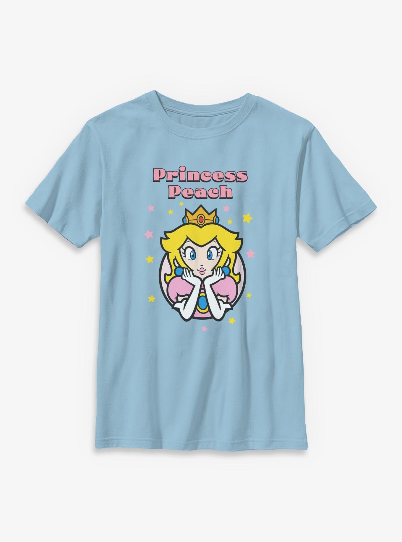 Nintendo Mario Princess Peach Glam Stars Youth T-Shirt, , hi-res