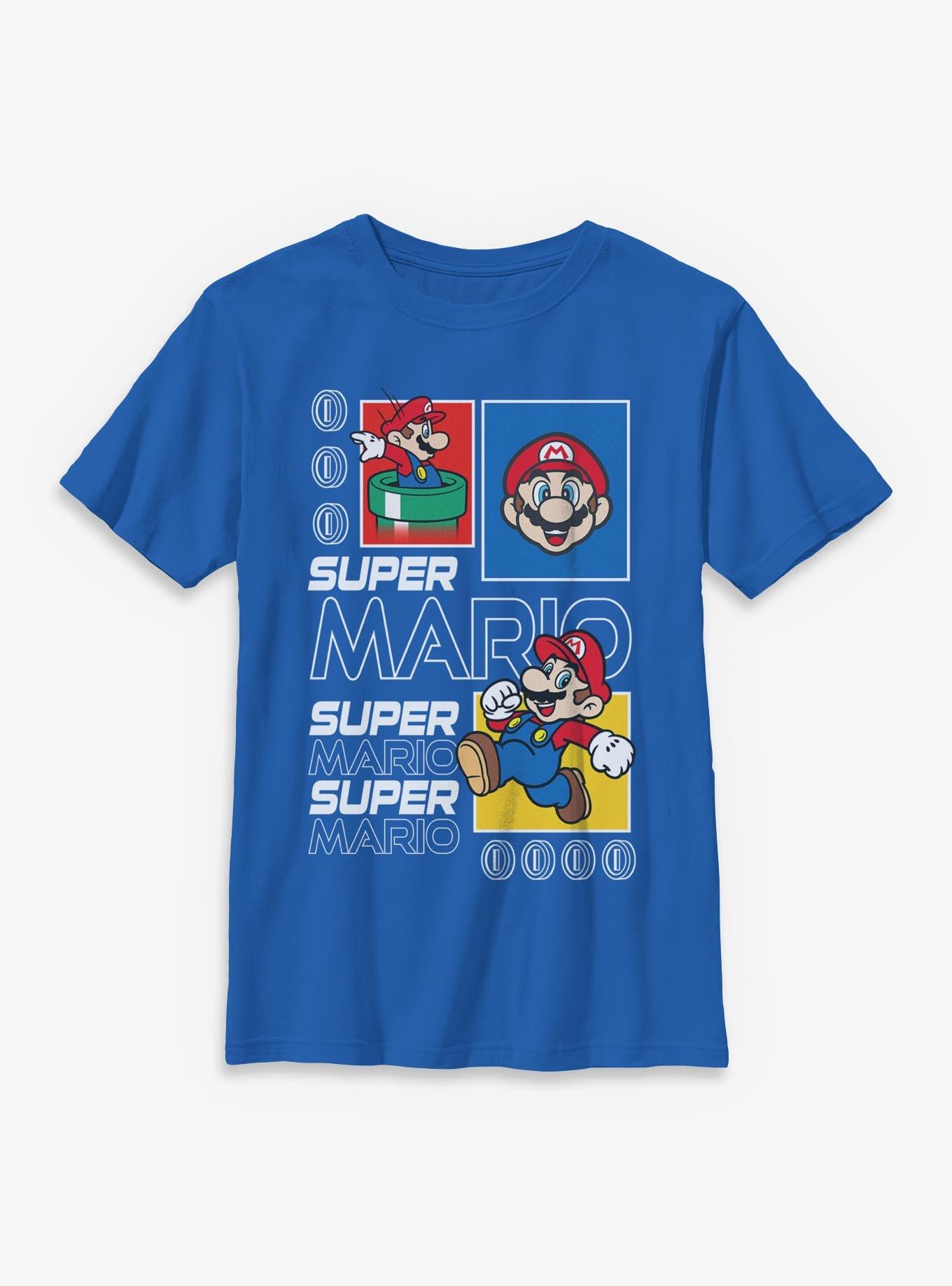 Nintendo Super Mario Future Mario Youth T-Shirt, , hi-res