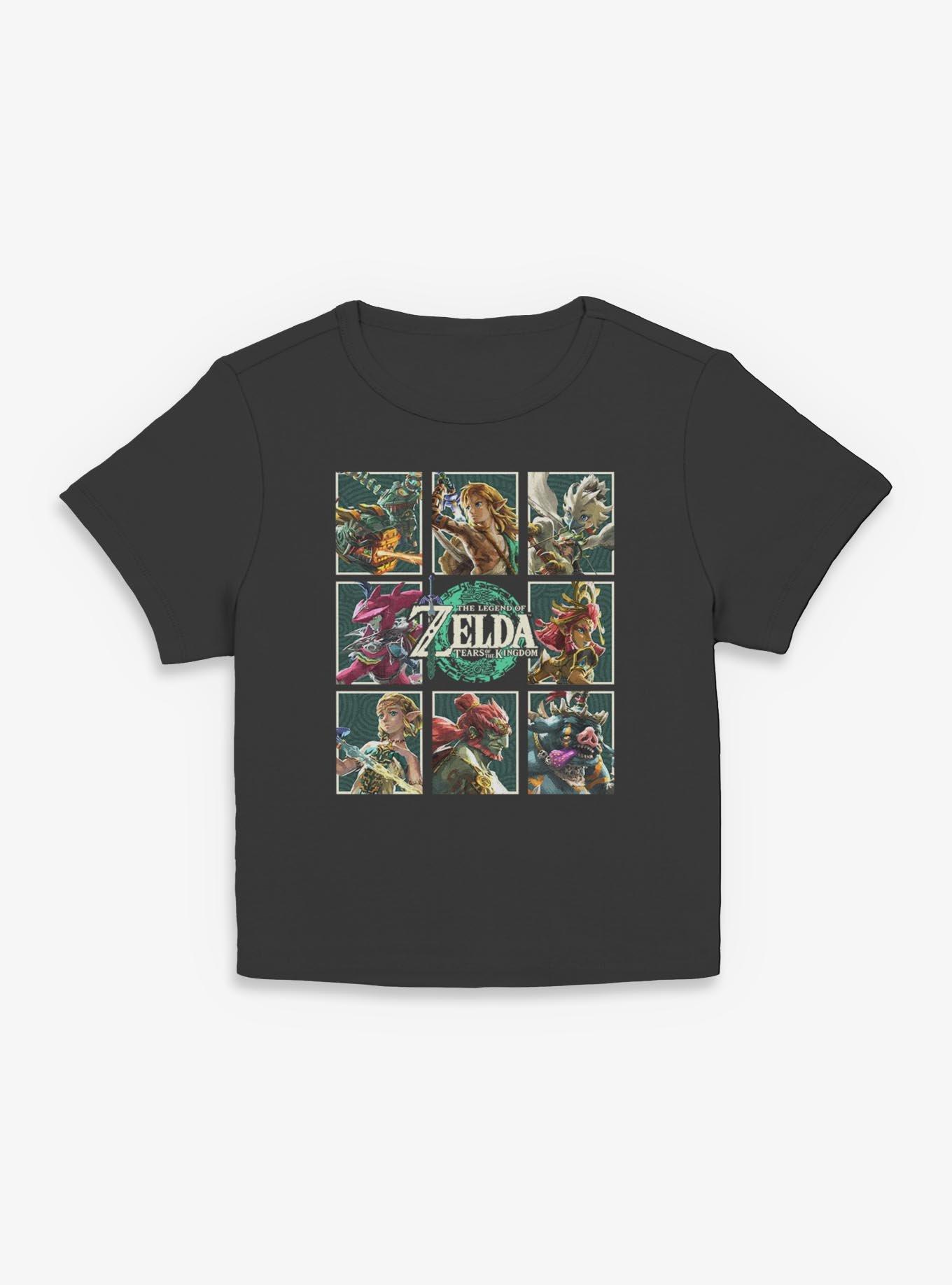 The Legend Of Zelda Tears Of The Kingdom Character Boxes Women Baby T-Shirt, , hi-res