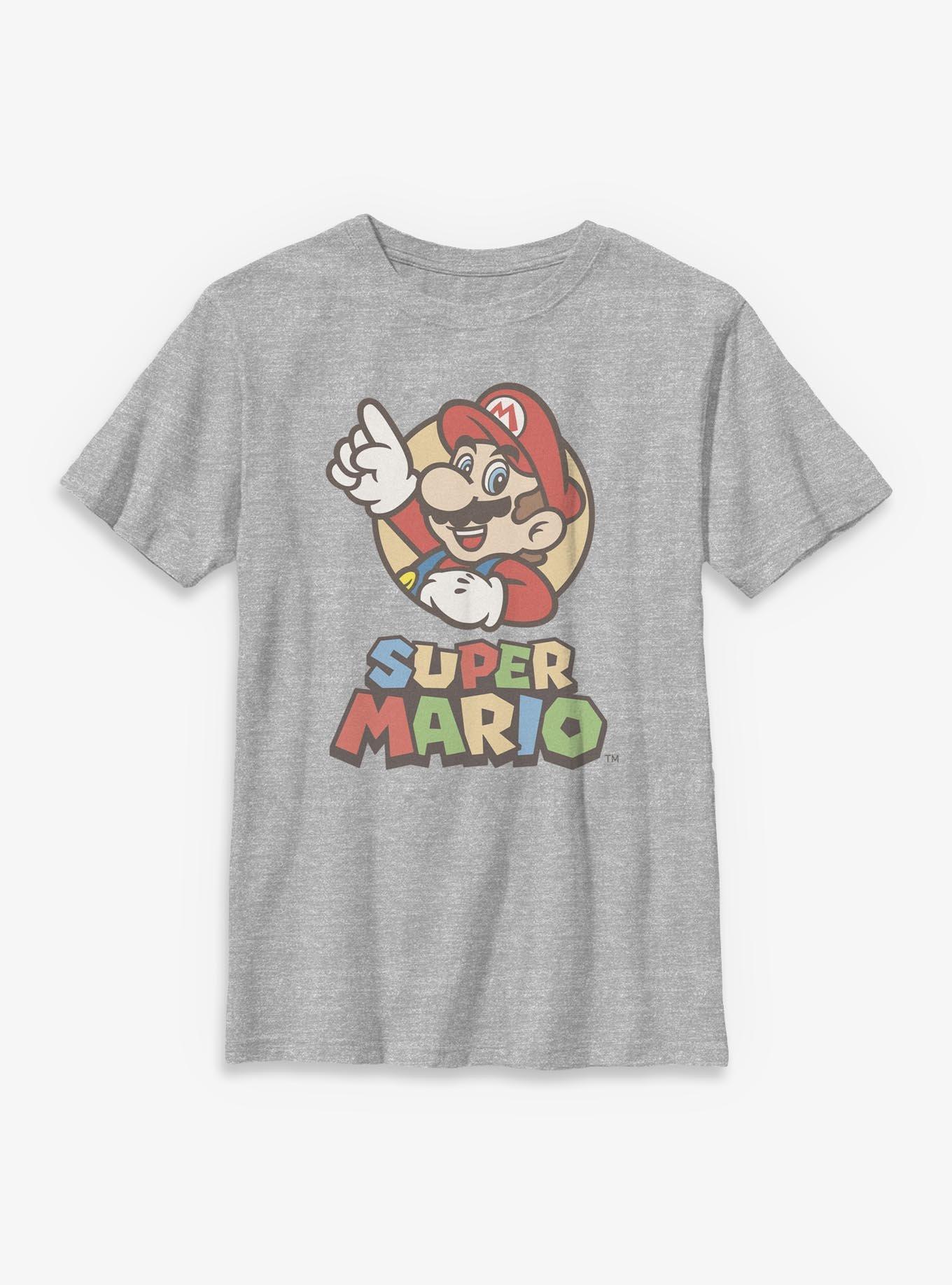 Nintendo Super Mario Vintage Icon Youth T-Shirt