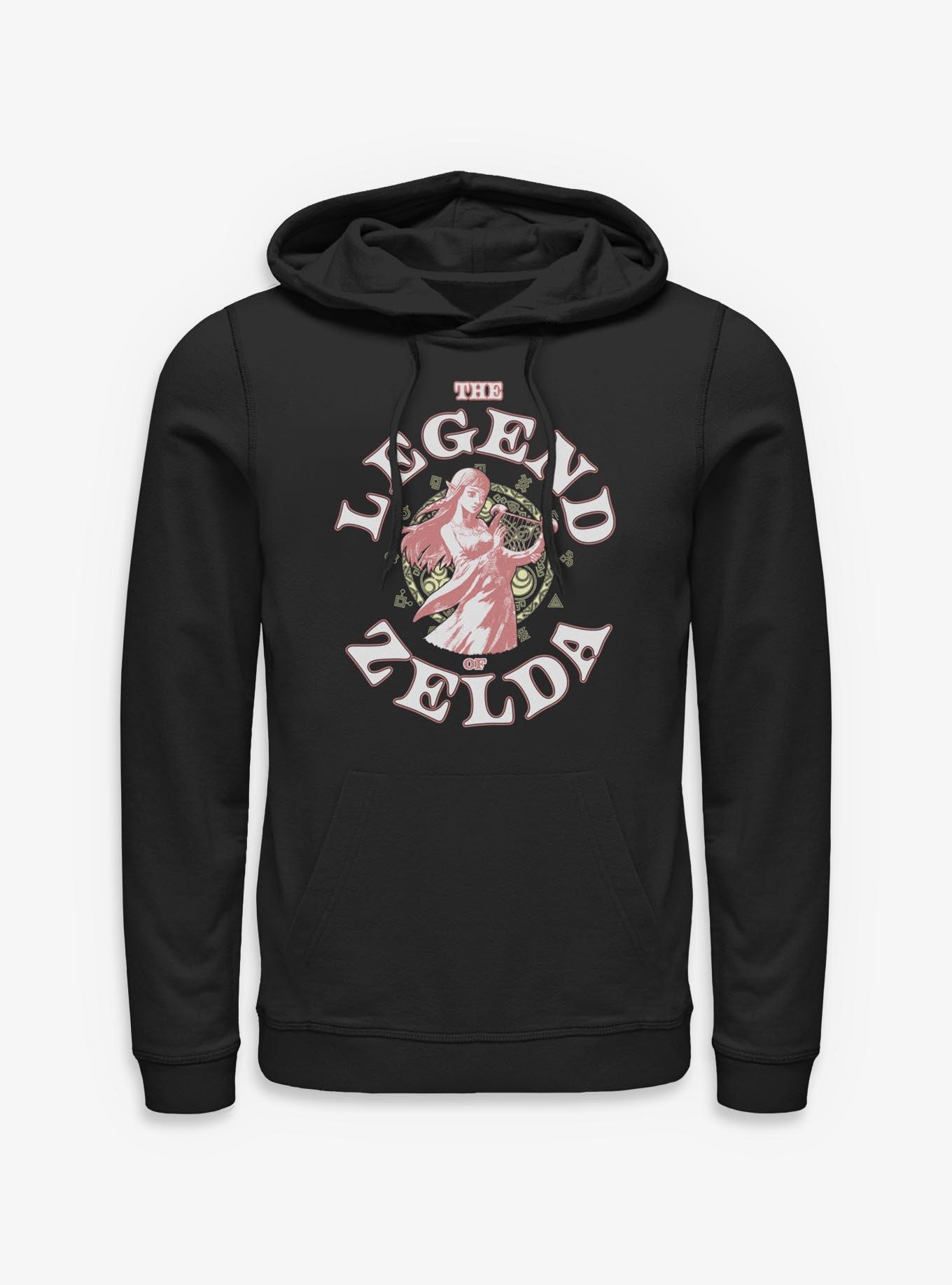 The Legend Of Zelda Fighting Crest Zelda Hoodie, , hi-res