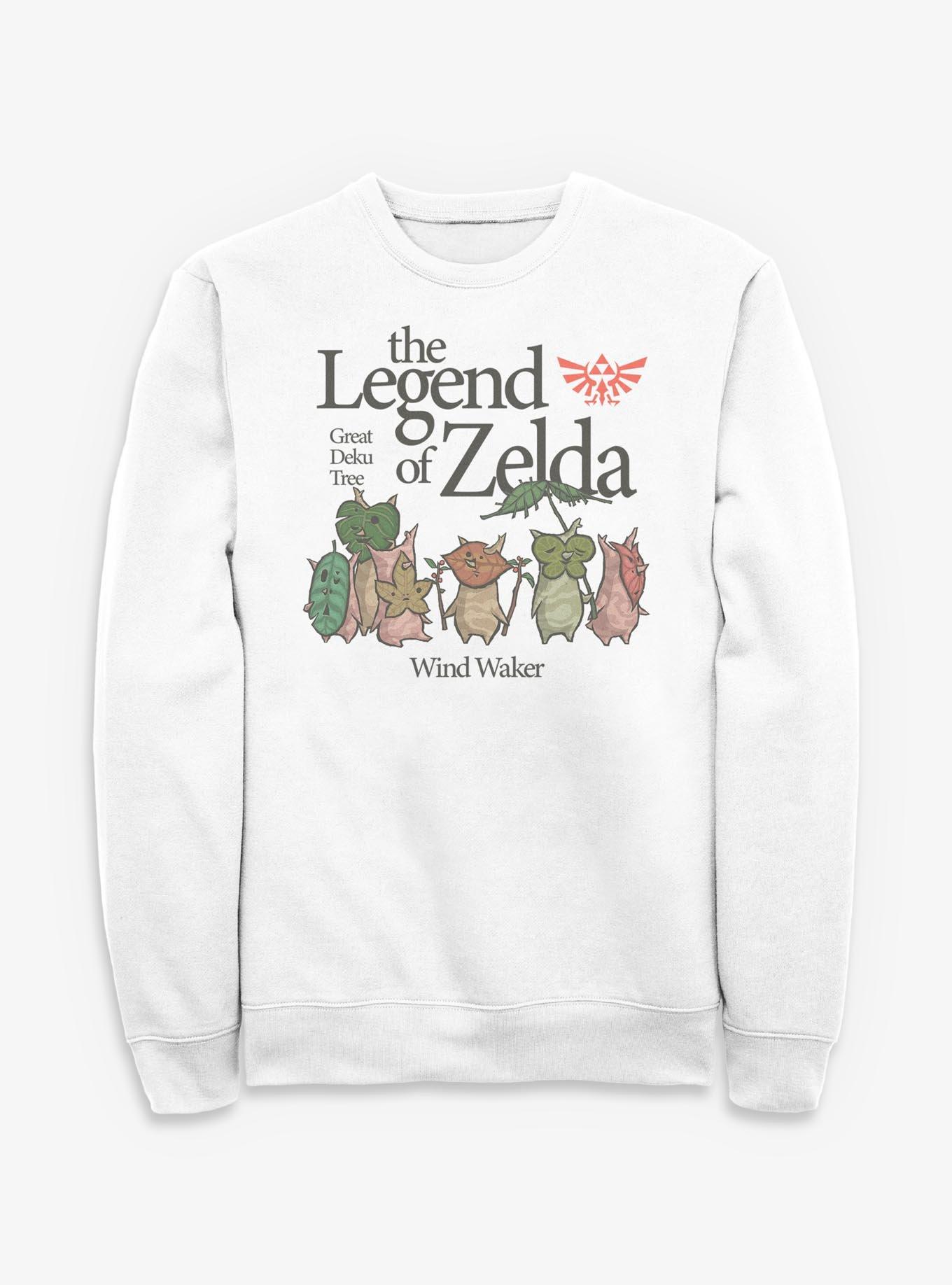 The Legend Of Zelda Great Deku Tree Wind Waker Sweatshirt, , hi-res