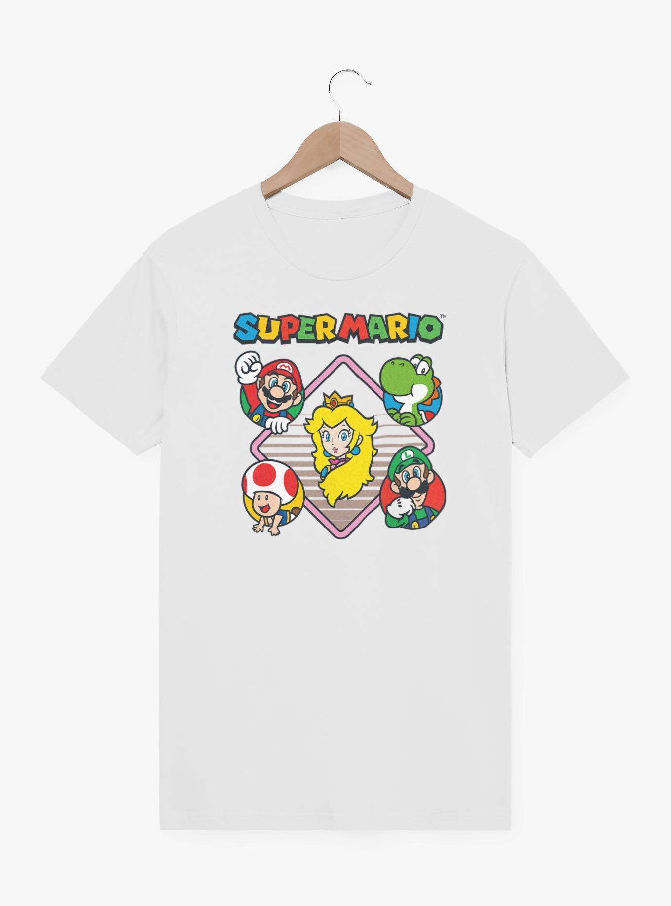Nintendo Super Mario Diamond Characters T-Shirt, , hi-res