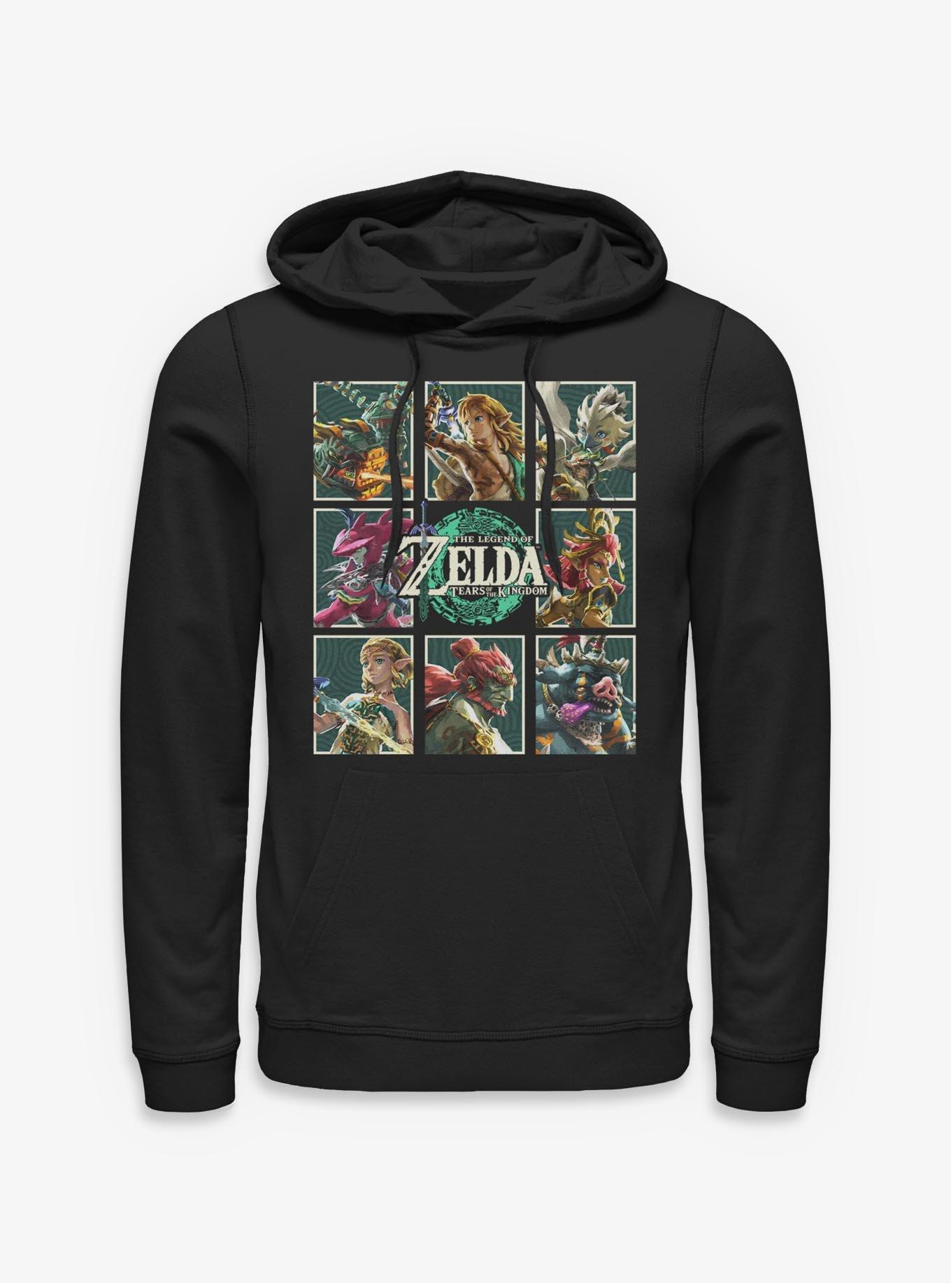 The Legend Of Zelda Tears Of The Kingdom Character Boxes Hoodie, , hi-res