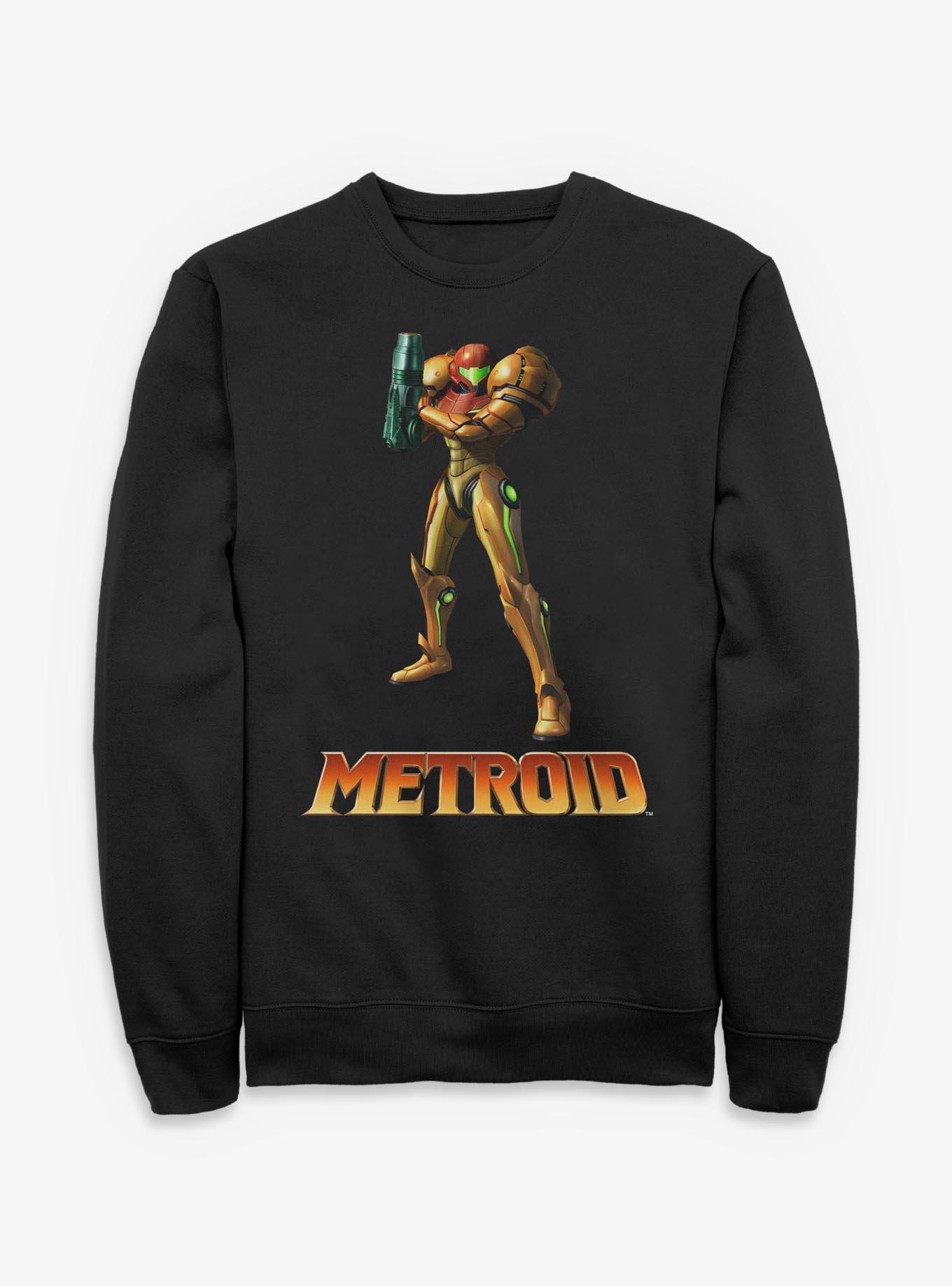 Nintendo Metroid Samus Stance Sweatshirt, , hi-res