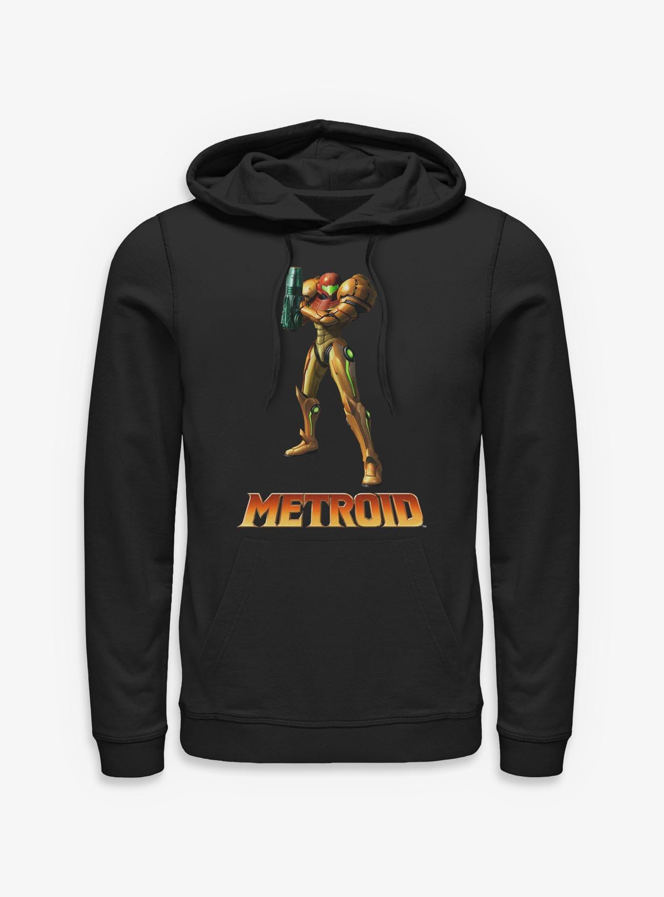 Nintendo Metroid Samus Stance Hoodie, , hi-res