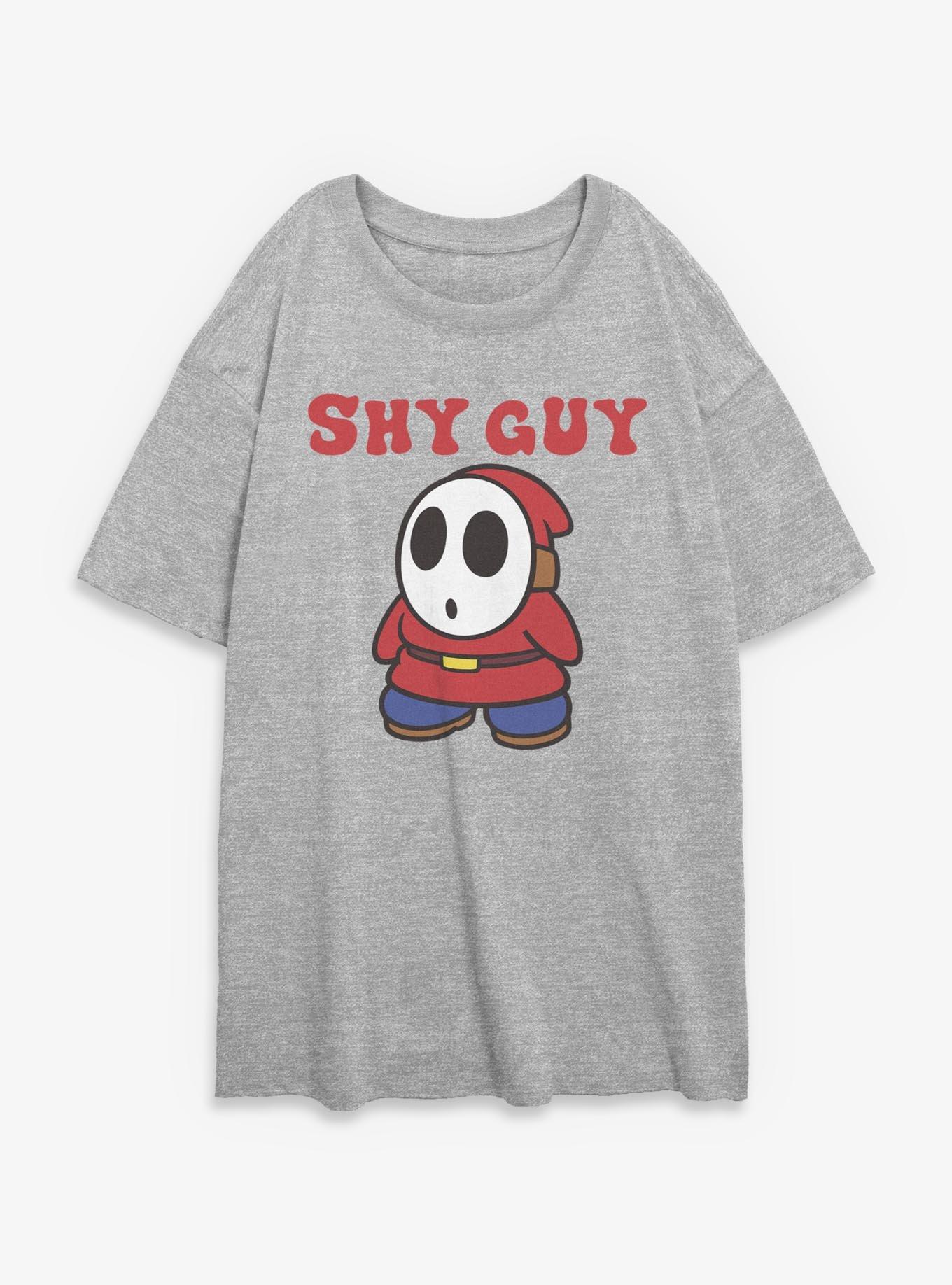 Nintendo Mario Shy Guy Stance Womens Oversized T-Shirt, , hi-res