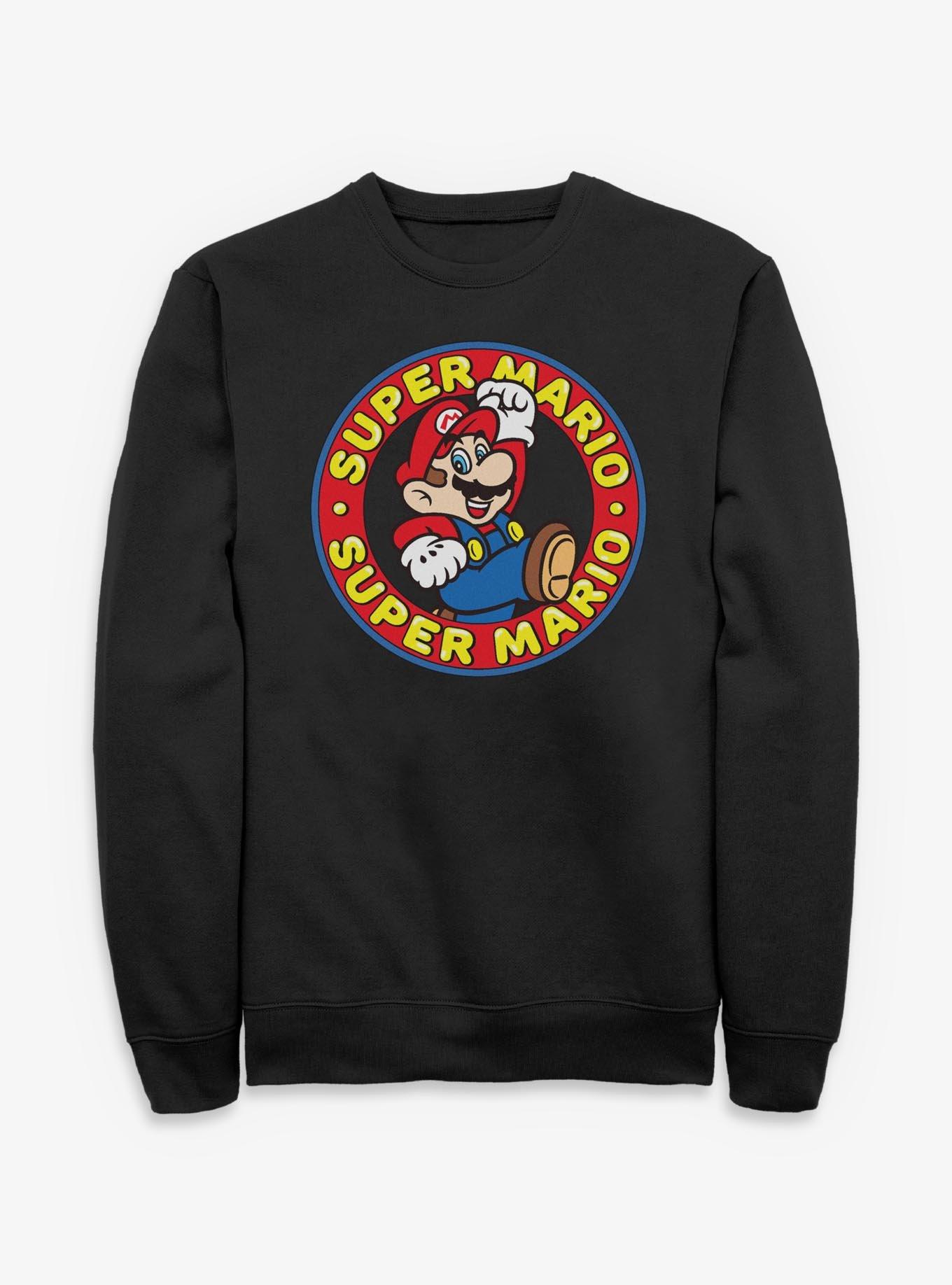 Nintendo Super Mario Circle Sweatshirt, , hi-res