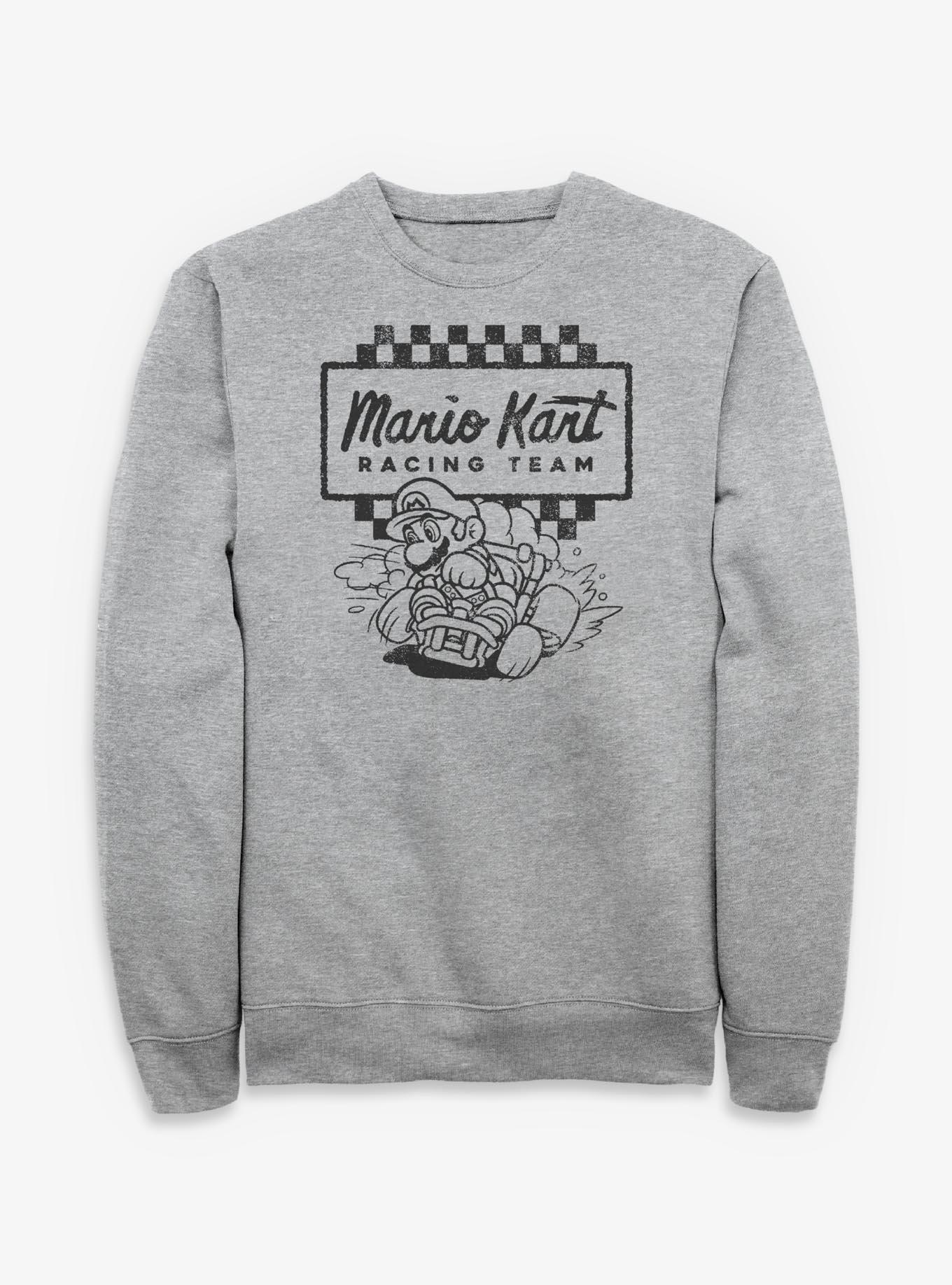 Nintendo Mario Kart Racing Team Sweatshirt