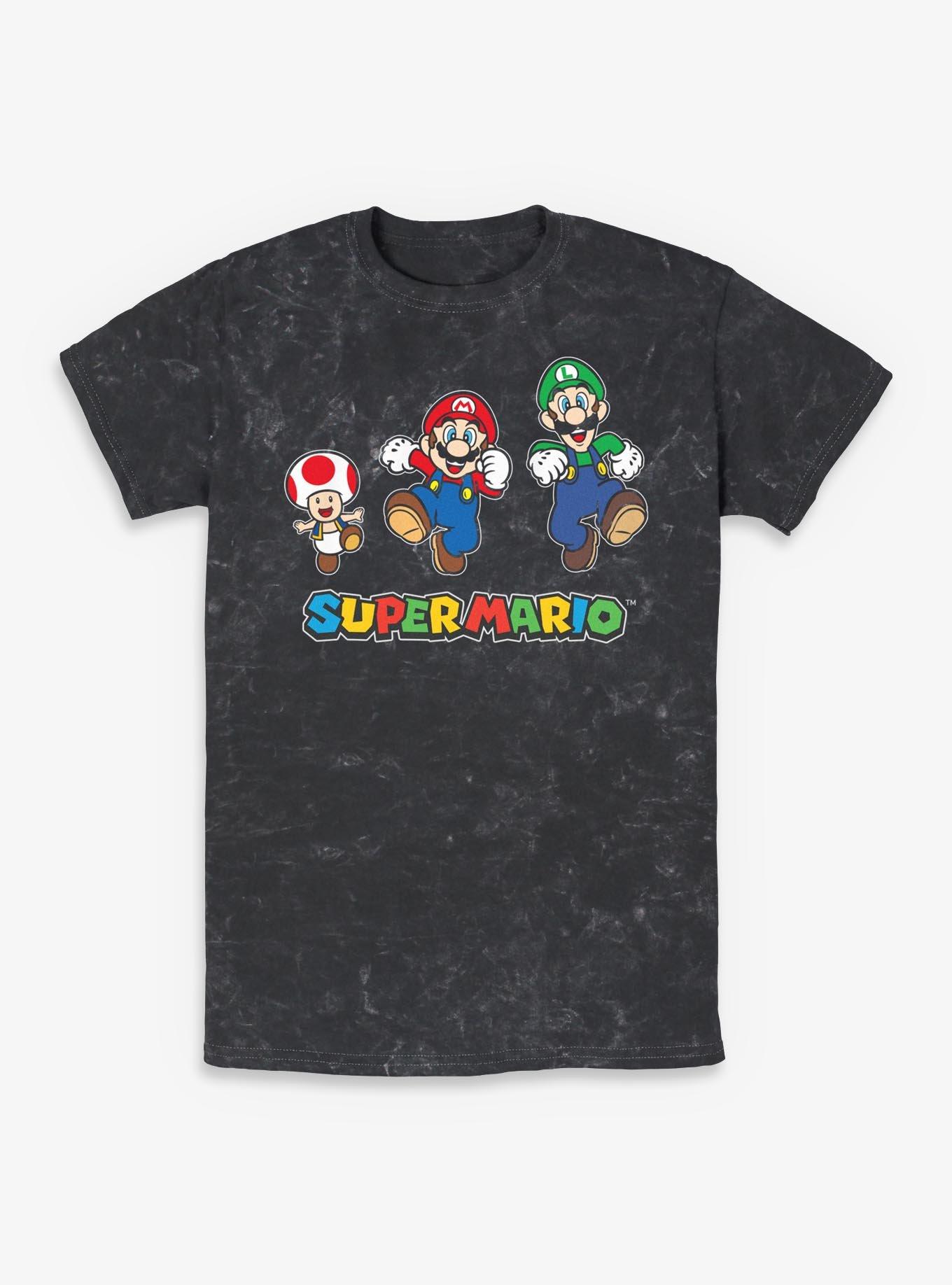 Nintendo Run Group Mineral Wash T-Shirt, , hi-res