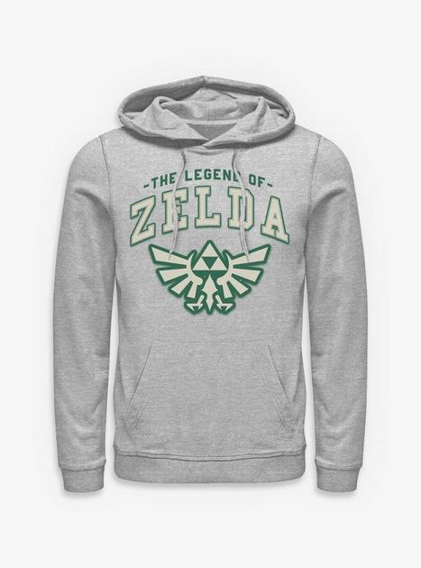 Nintendo The Legend Of Zelda Patch Hoodie - GREY | Hot Topic