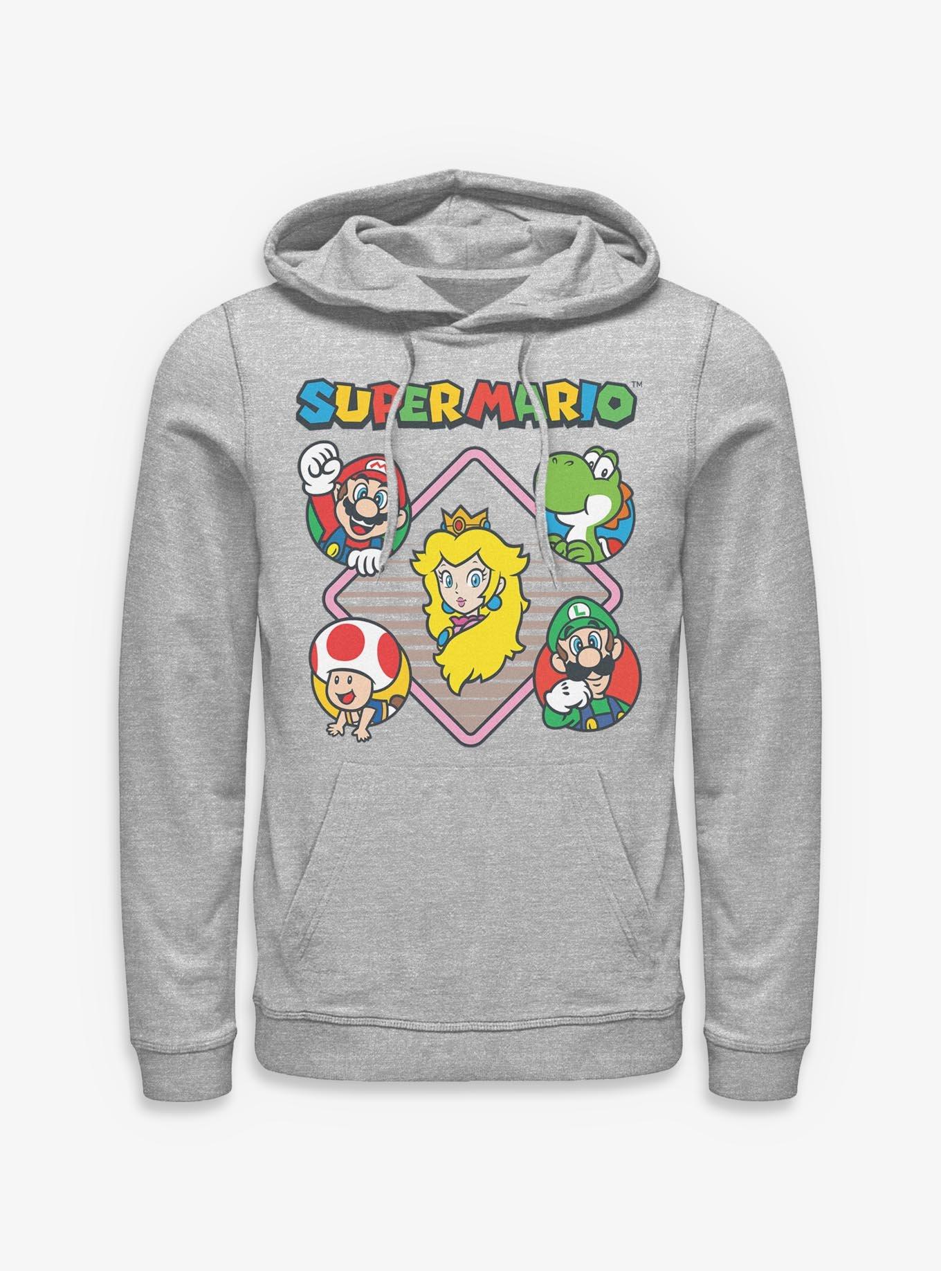 Nintendo Super Mario Crew Hoodie, , hi-res