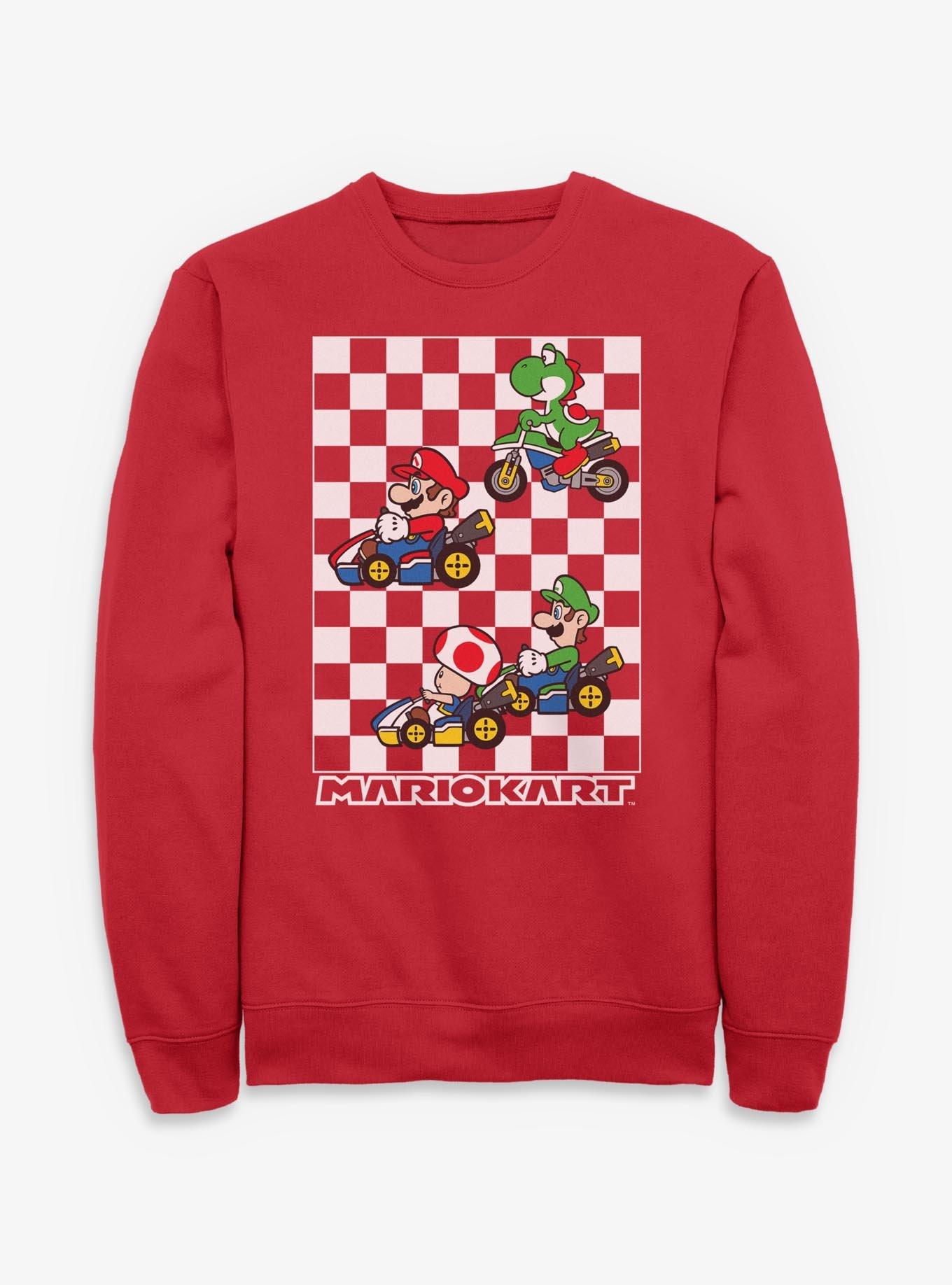 Nintendo Mario Kart Rally Kart Sweatshirt