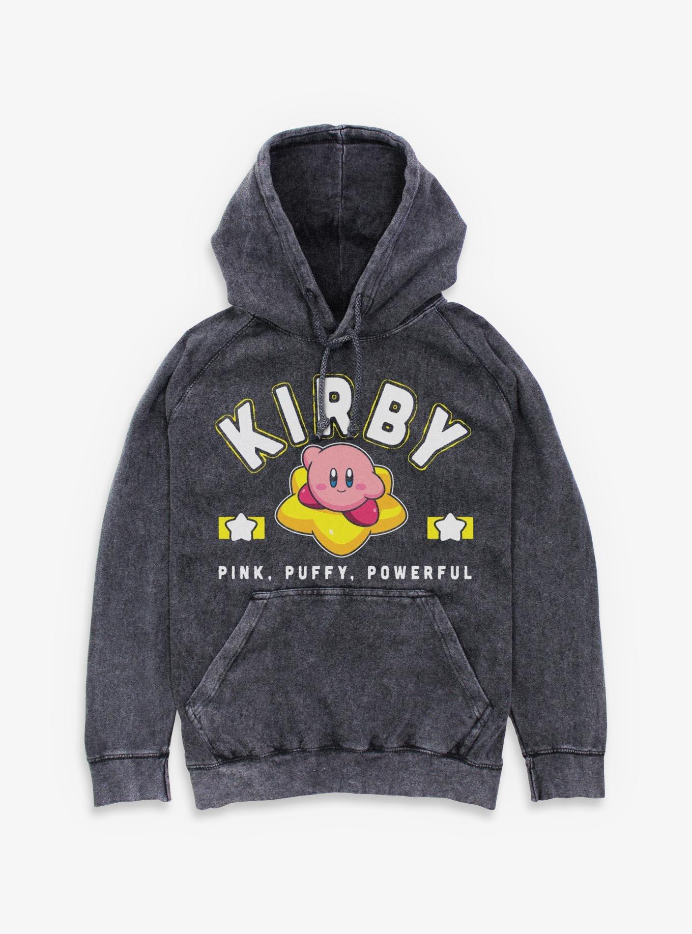 Nintendo Kirby Star Mineral Wash Hoodie, , hi-res