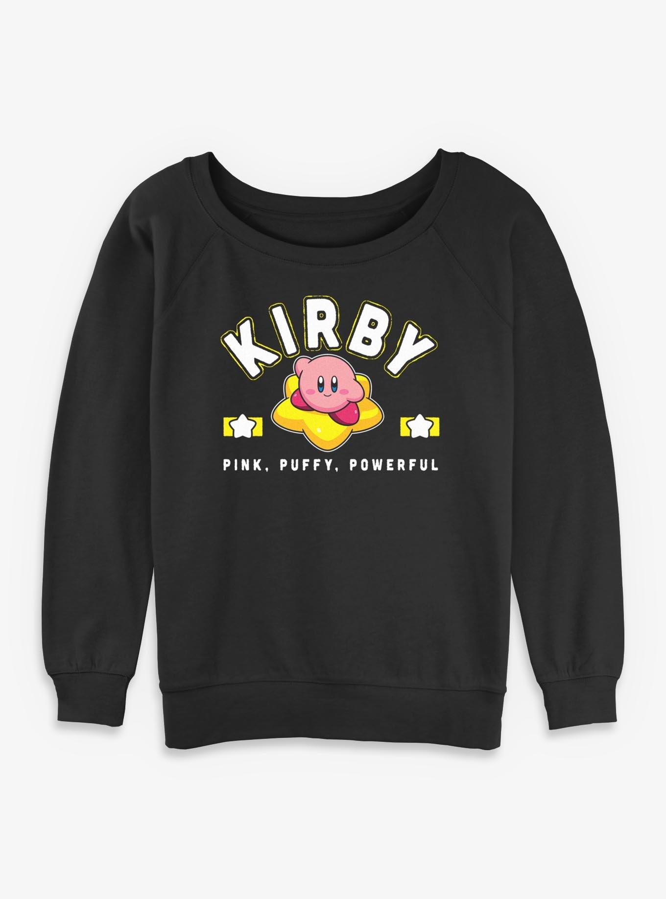 Nintendo Kirby Star Girls Slouchy Sweatshirt