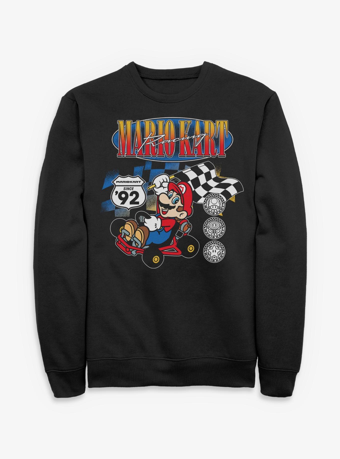 Nintendo Mario Kart Racing Sweatshirt
