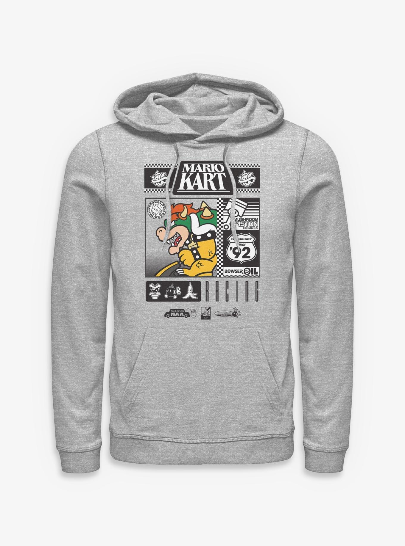 Nintendo Bowser Oil Racing Hoodie