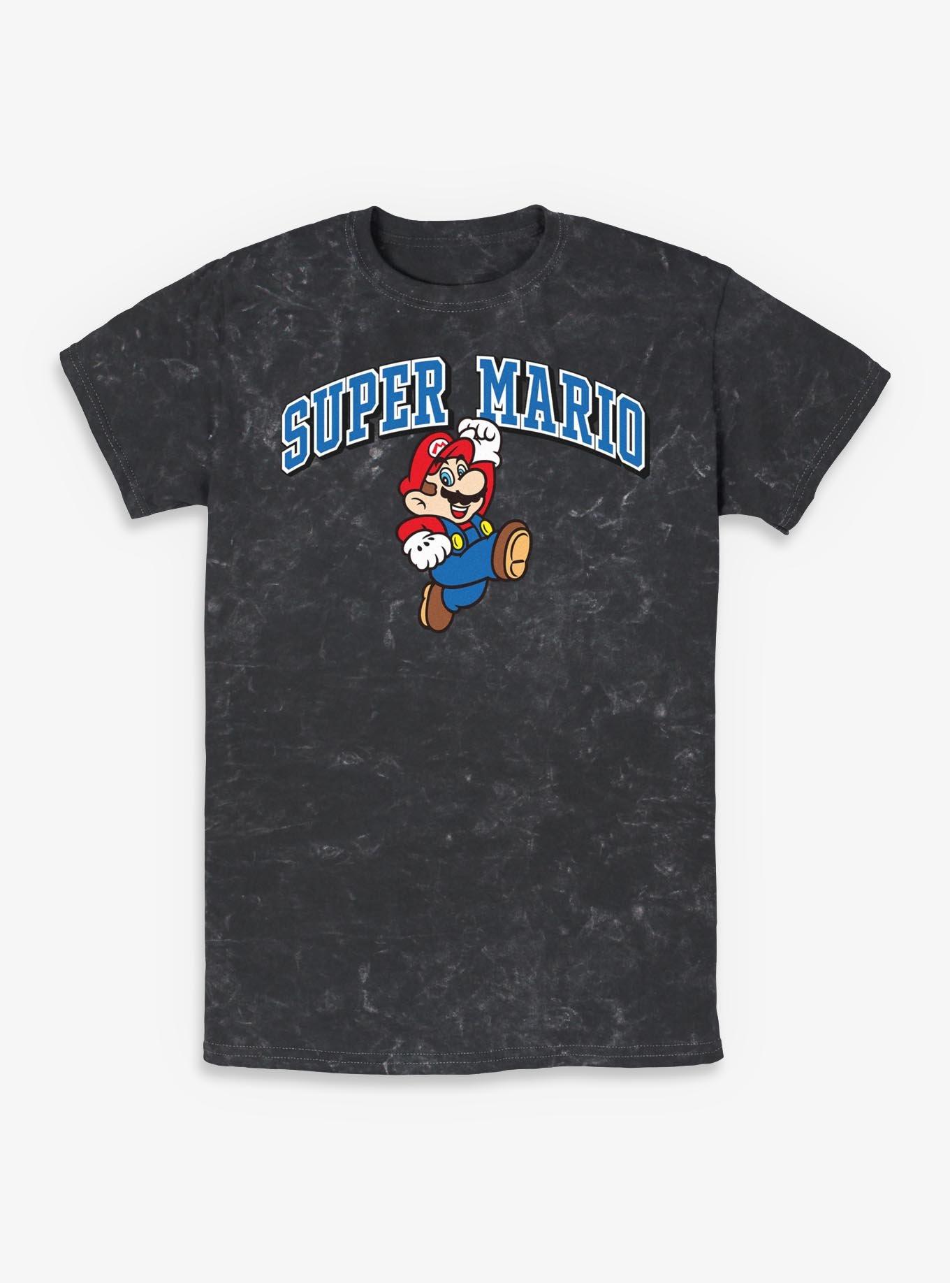 Nintendo Superstar Mario Mineral Wash T-Shirt