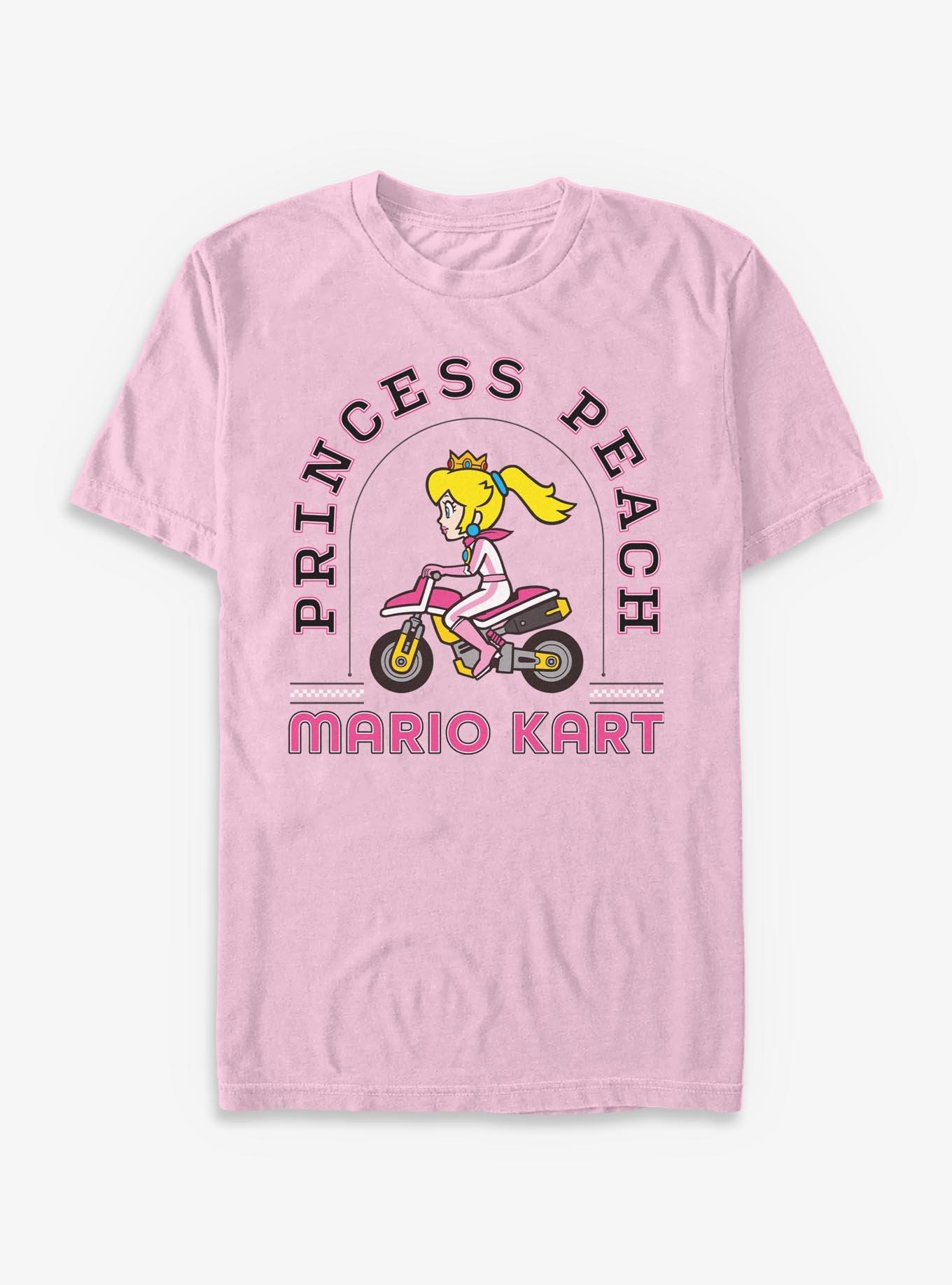 Nintendo Princess Peach Kart Garment Dye T-Shirt, , hi-res