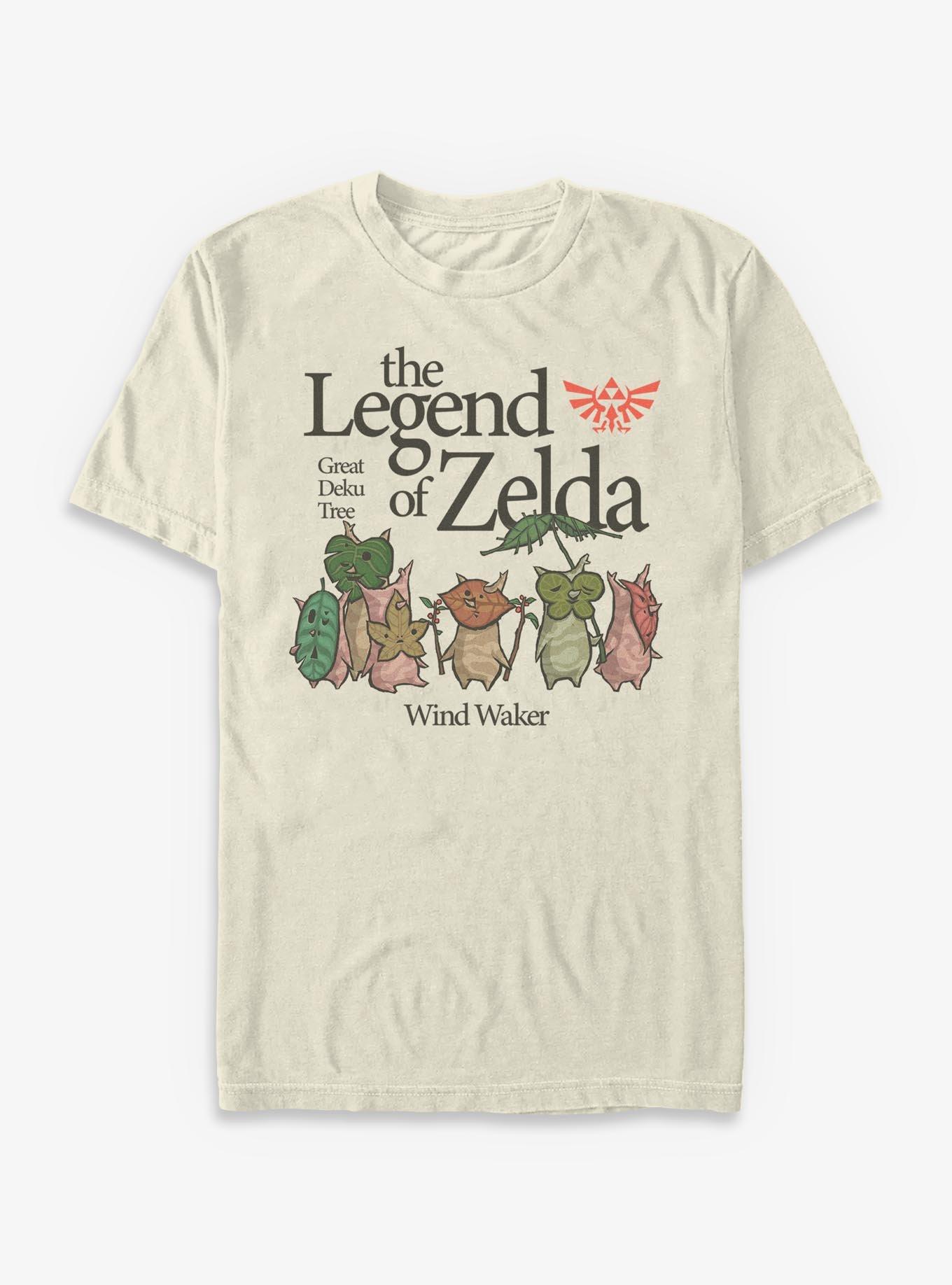 Nintendo The Legend Of Zelda Korok Lineup Garment Dye T-Shirt, , hi-res
