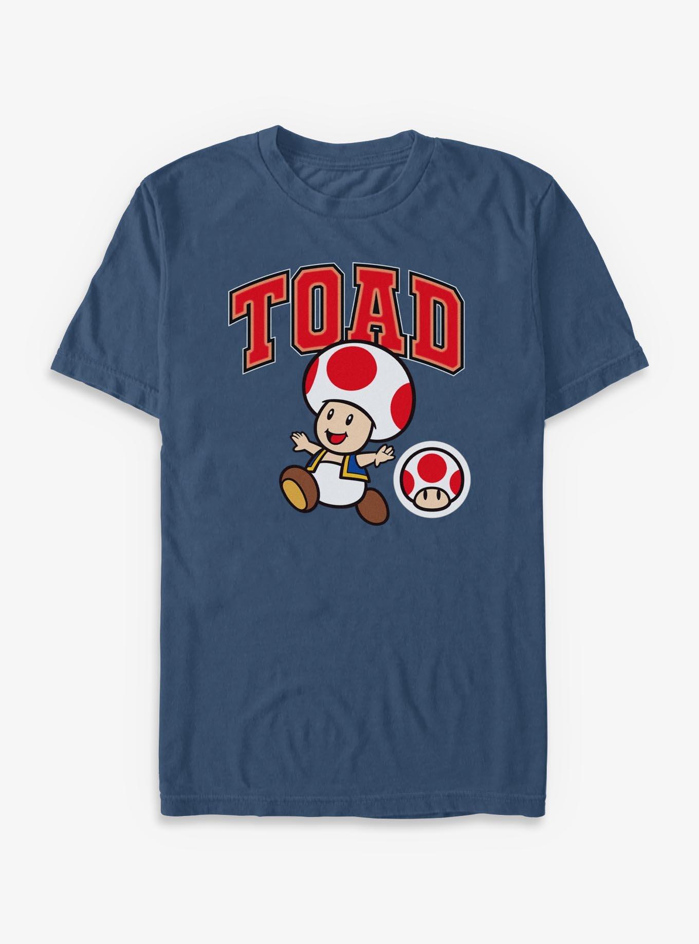 COMFORTCOLORS Nintendo Toad Jump Garment Dye T-Shirt