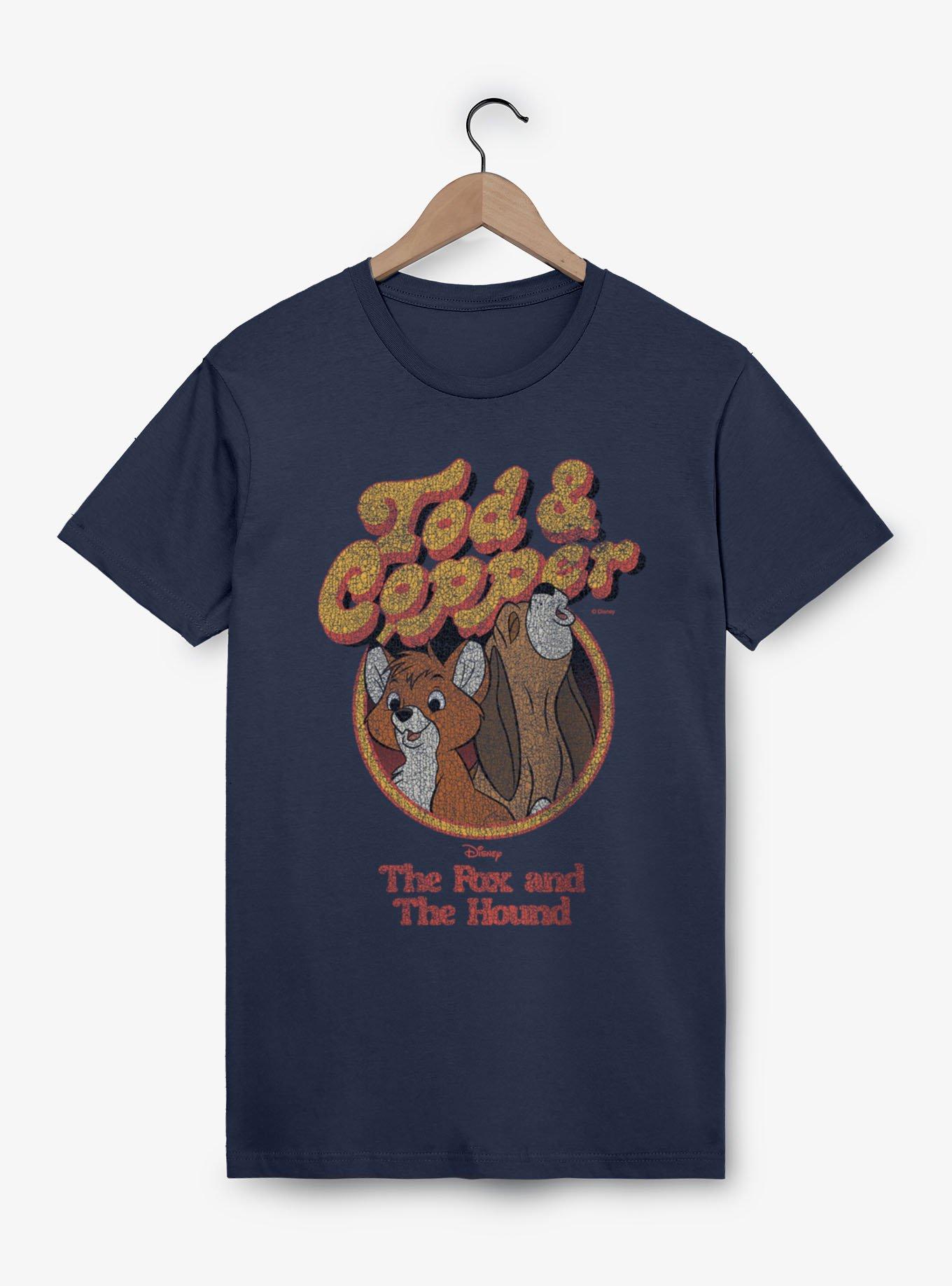 Disney Fox And The Hound Tod And Cooper Howl T-Shirt, , hi-res
