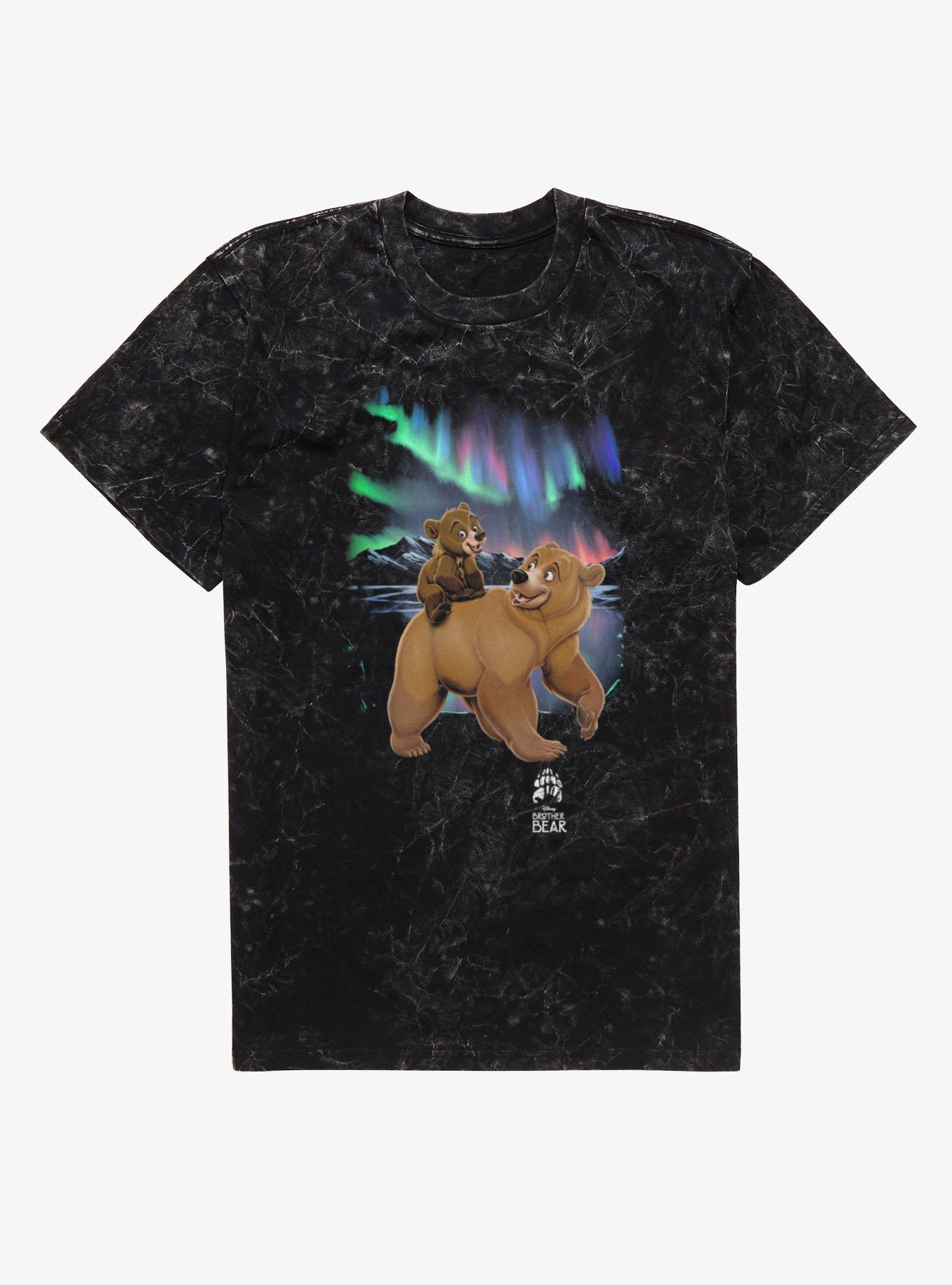 Disney Brother Bear Aurora Borealis Mineral Wash T-Shirt