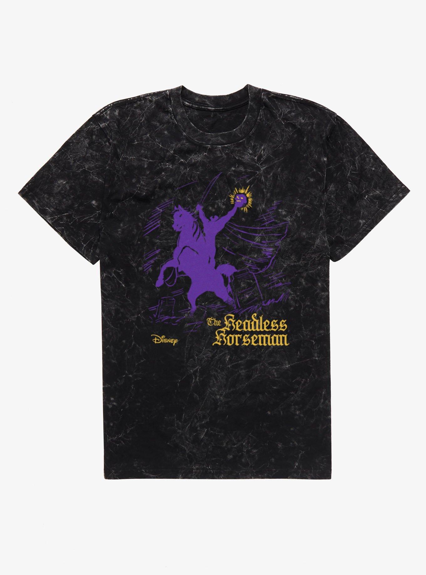 Disney Sleepy Hollow Headless Purple Horseman Mineral Wash T-Shirt, , hi-res