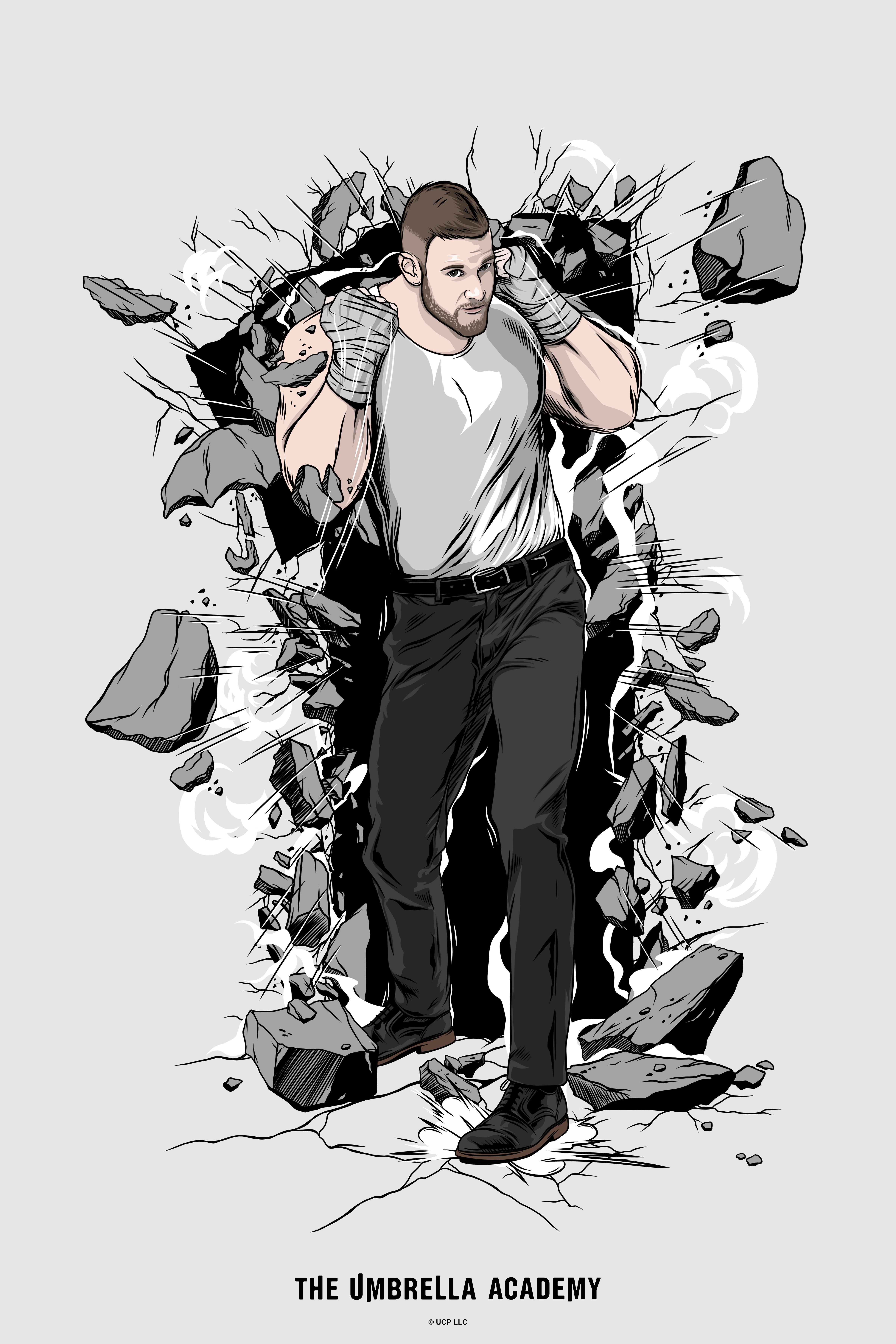 The Umbrella Academy Number One Luther Hargreeves Poster, , hi-res