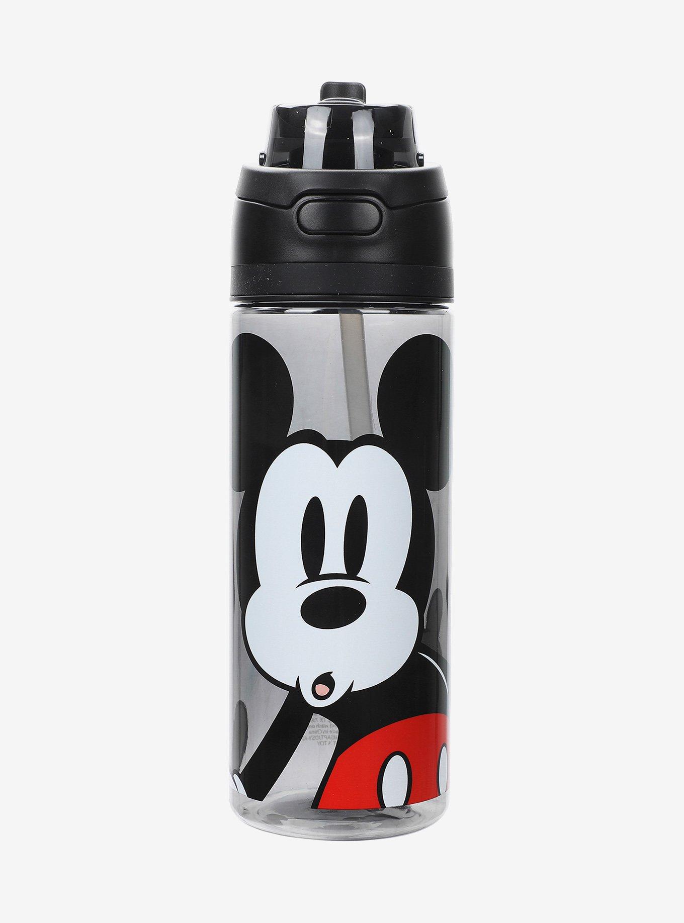 Disney Mickey Mouse Black Water Bottle, , hi-res
