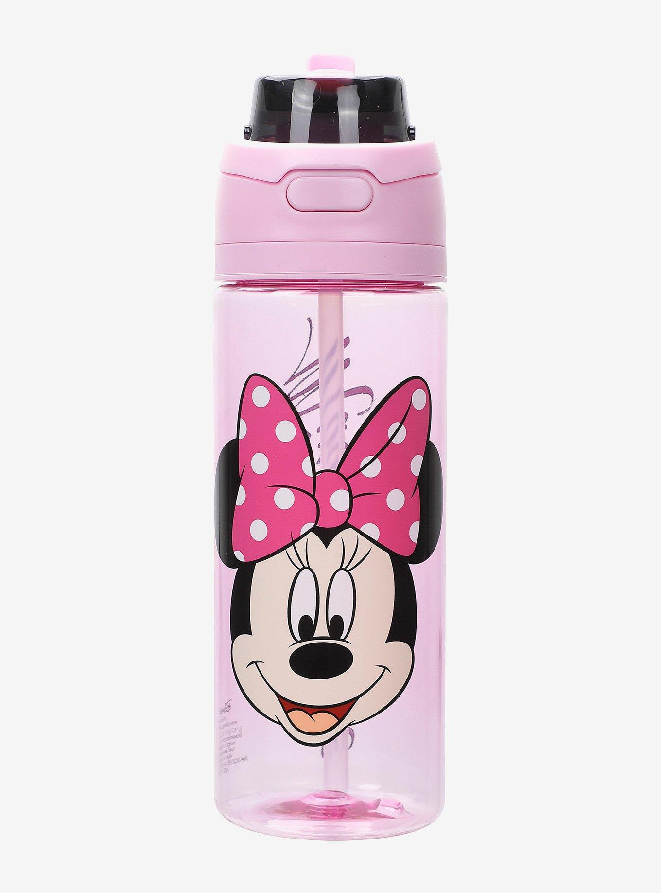 Disney Minnie Mouse Pink Water Bottle, , hi-res