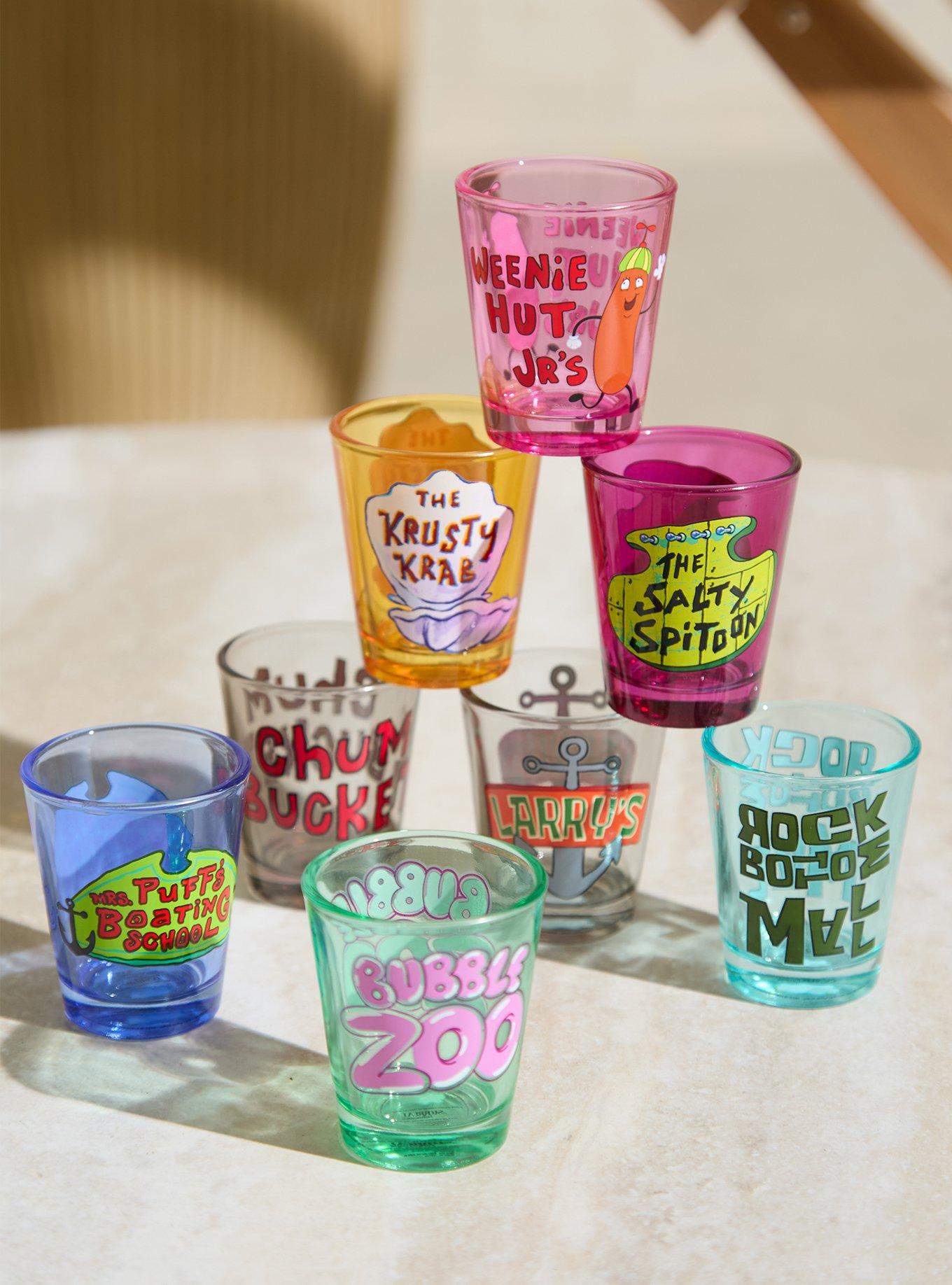SpongeBob SquarePants Business Blind Box Mini Glass &mdash; BoxLunch Exclusive, , hi-res