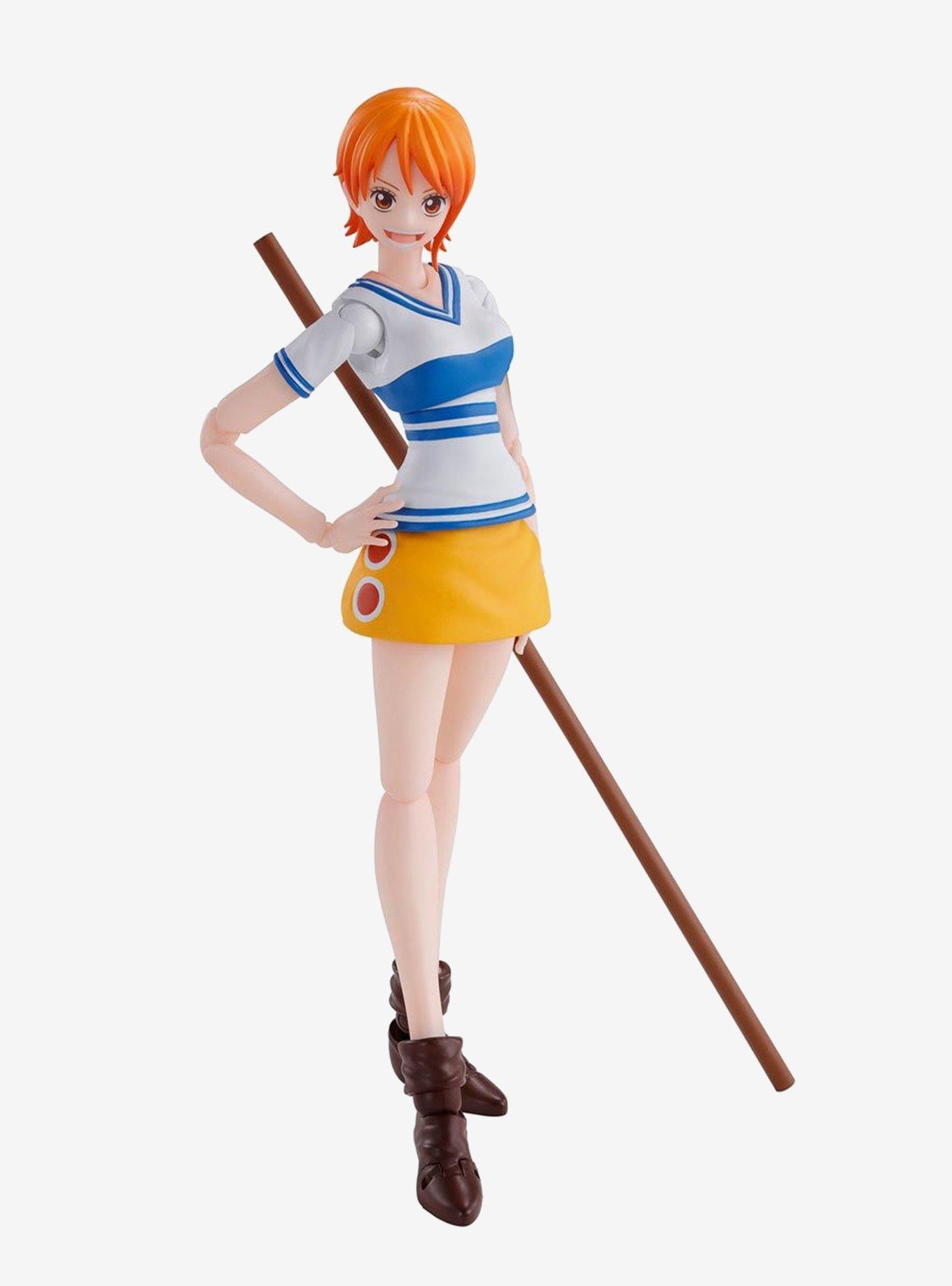 Bandai Namco One Piece S.H.Figuarts Nami (Romance Dawn) Figure, , hi-res view 1