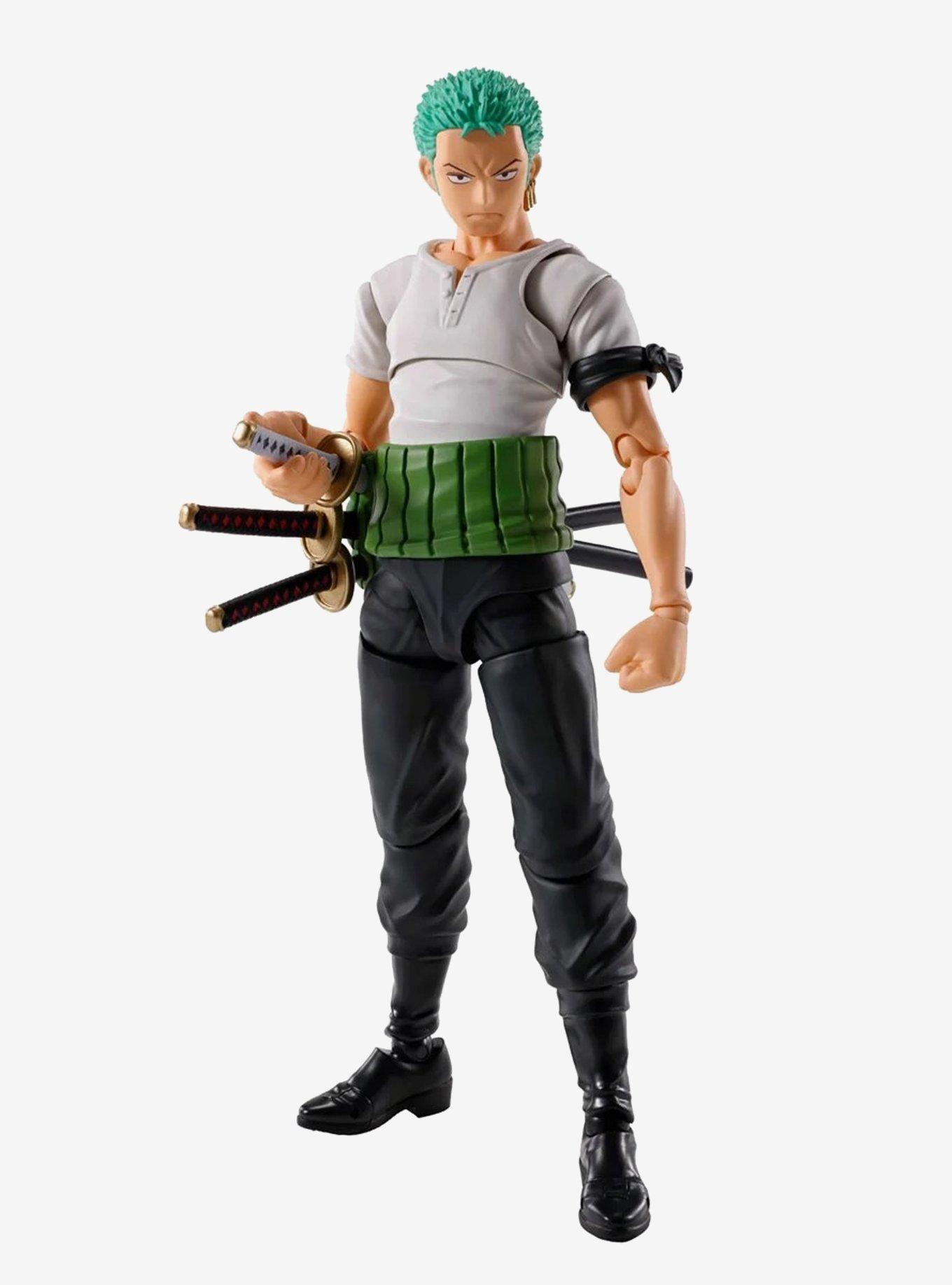 Bandai Namco One Piece S.H.Figuarts Roronoa Zoro (Romance Dawn) Figure, , hi-res view 1