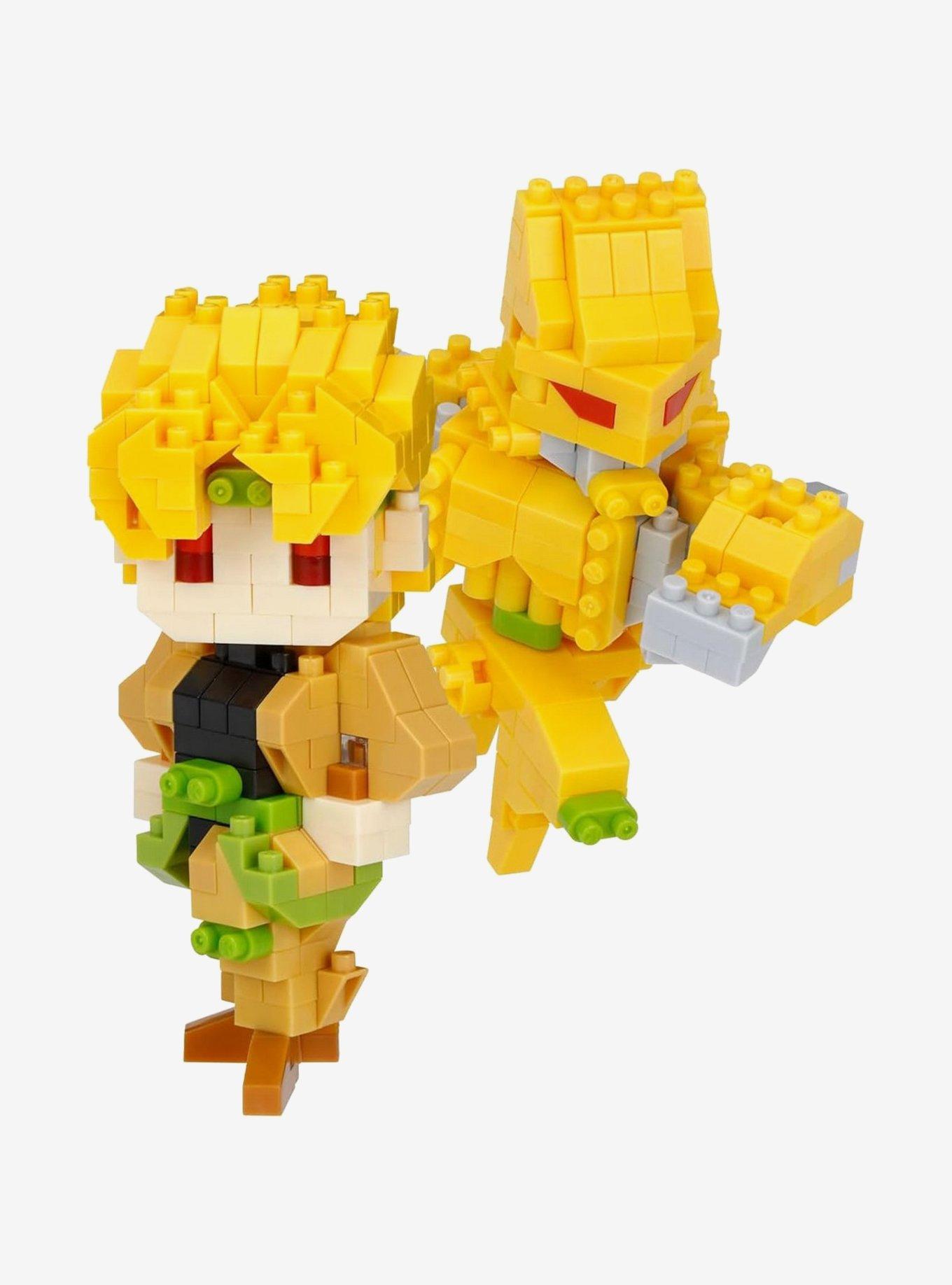 Kawada JoJo's Bizarre Adventure Dio & The World Nanoblock Character Collection Series Model Kit, , hi-res