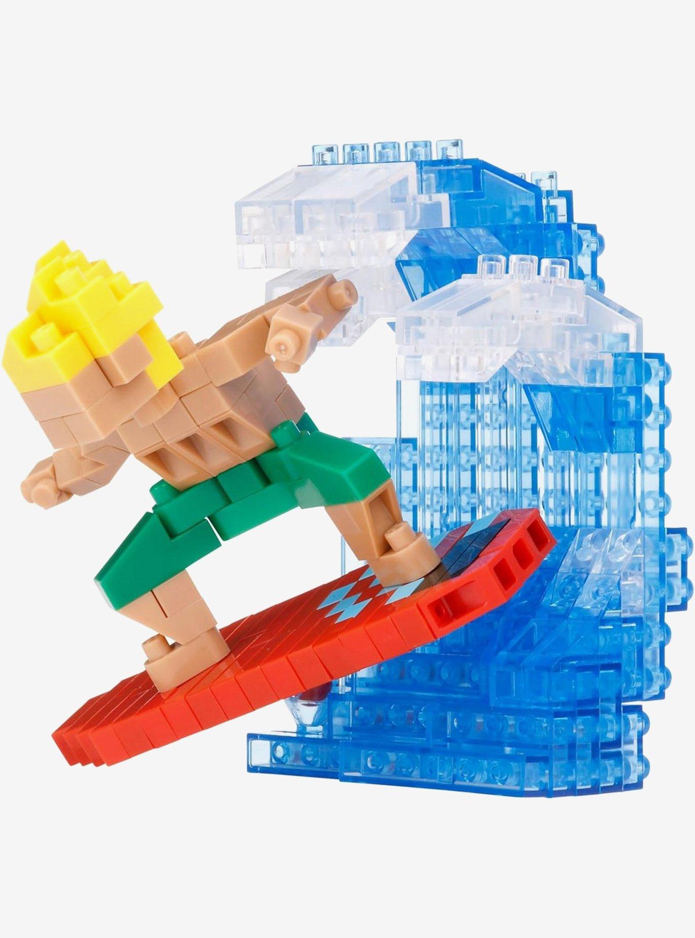Kawada Nanoblock Sports Series Surfing Build Set, , hi-res