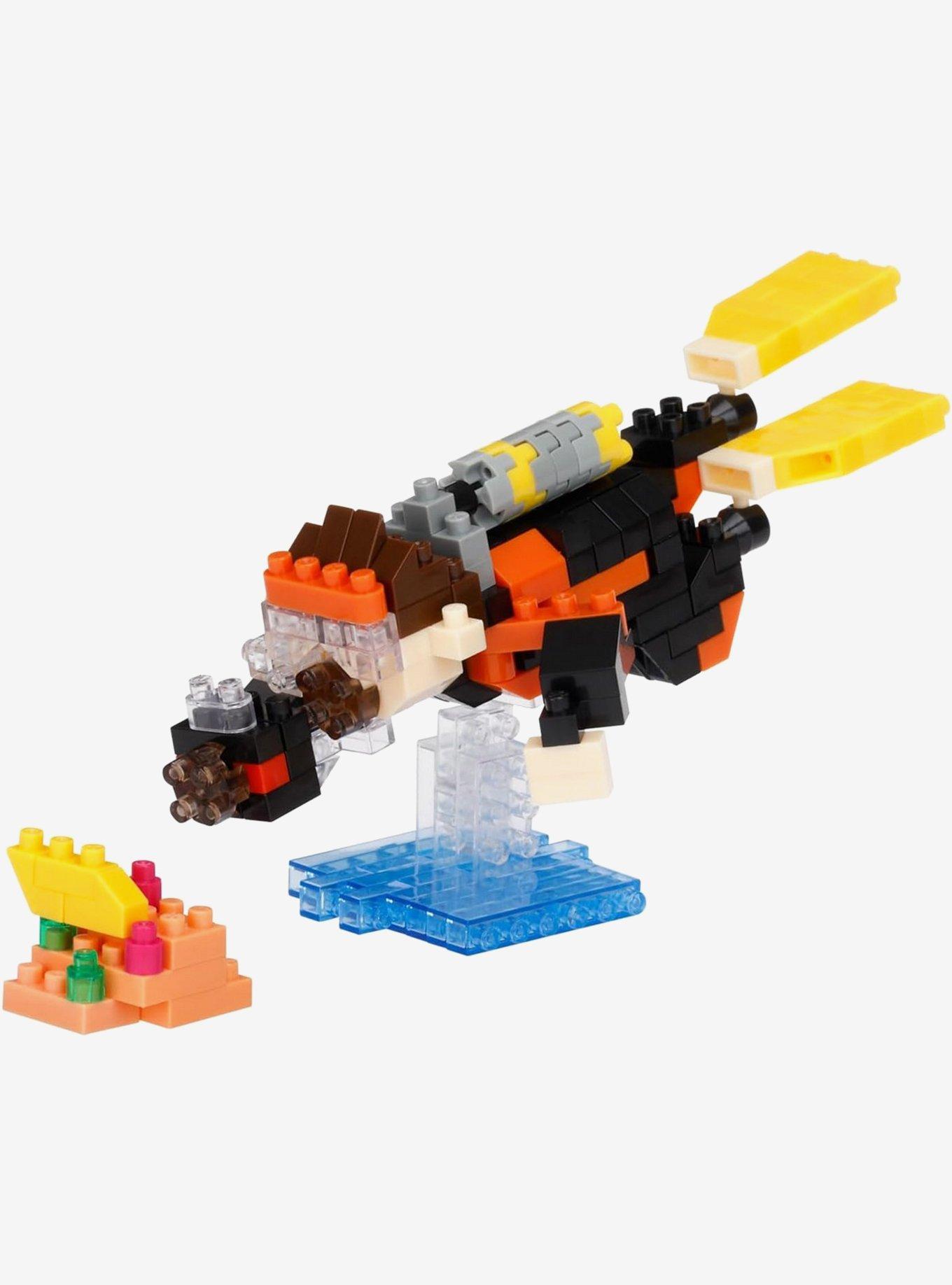 Kawada Nanoblock Sports Series Scuba Diving Build Set