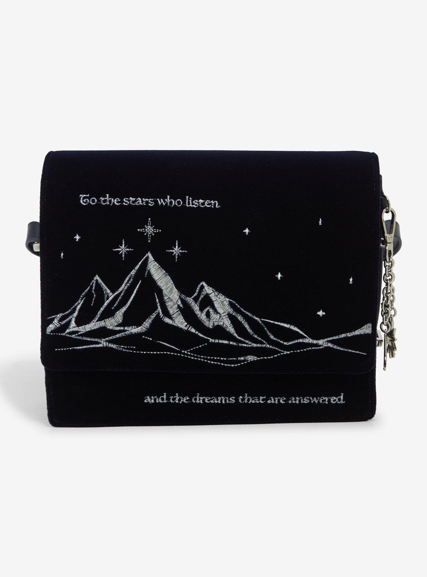 A Court of Thorns and Roses Velaris Velvet Crossbody Bag, , hi-res
